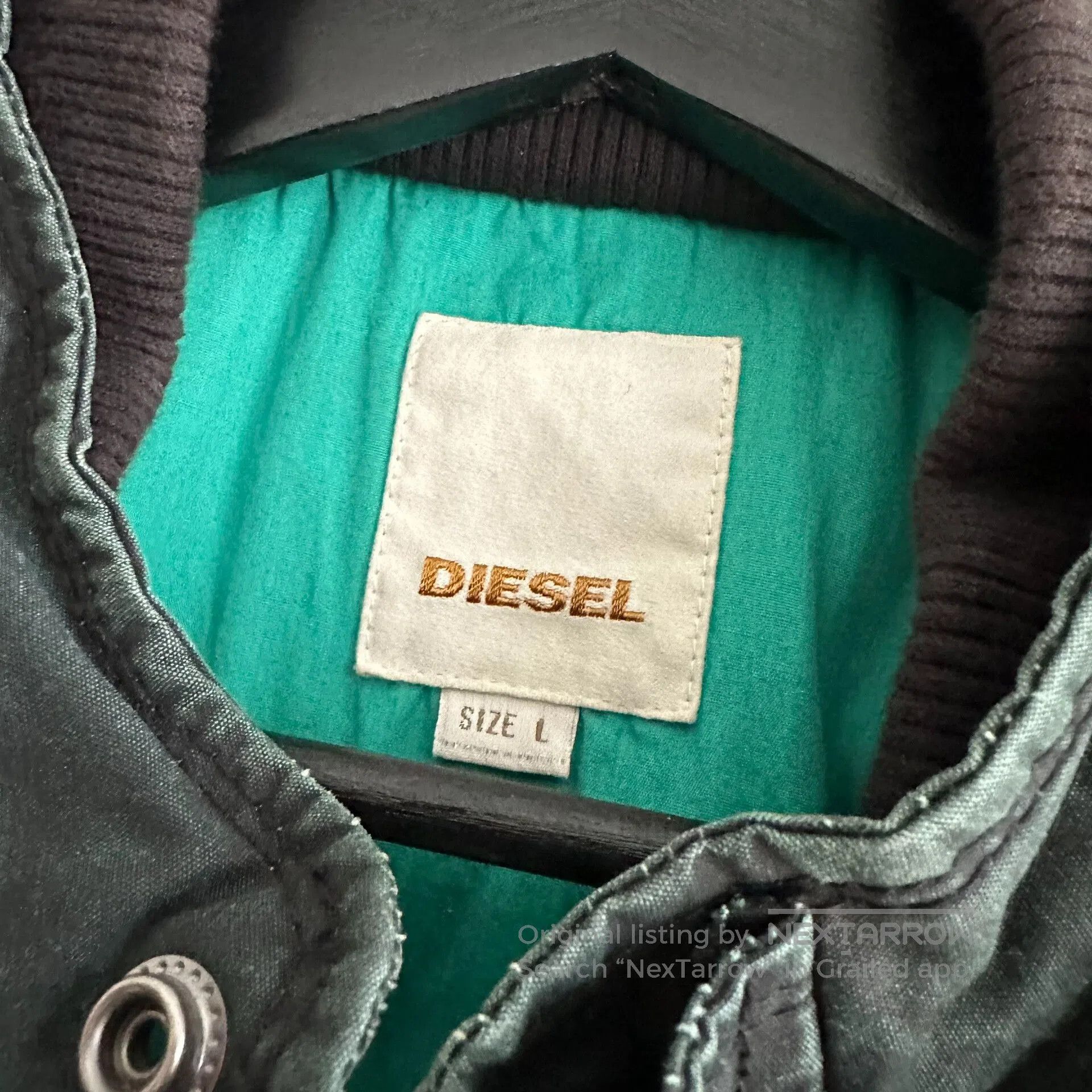 Diesel diesel vintage detachable zip jacket. Size US L / EU 52-54 / 3 - 3 Thumbnail