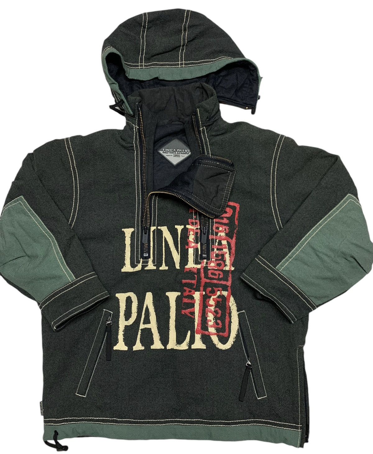 Linea Linea palio jacket anorak double zipper Size US L / EU 52-54 / 3 - 1 Thumbnail