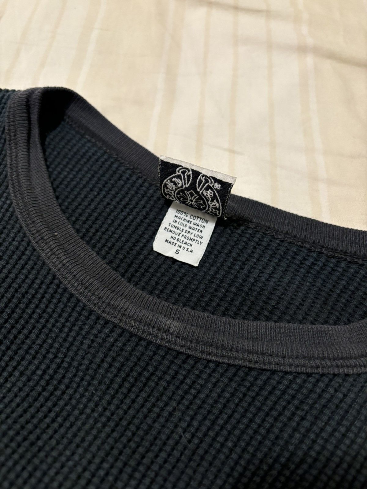 Chrome Hearts Chrome Hearts Thermal Long Sleeve Vintage Size US S / EU 44-46 / 1 - 6 Thumbnail
