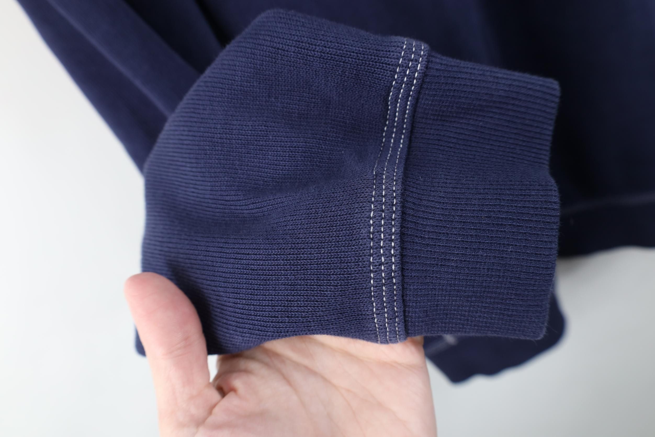 Tommy Bahama Tommy Bahama Ribbed Knit 1/4 Zip Pullover Sweater Blue Size US L / EU 52-54 / 3 - 7 Thumbnail