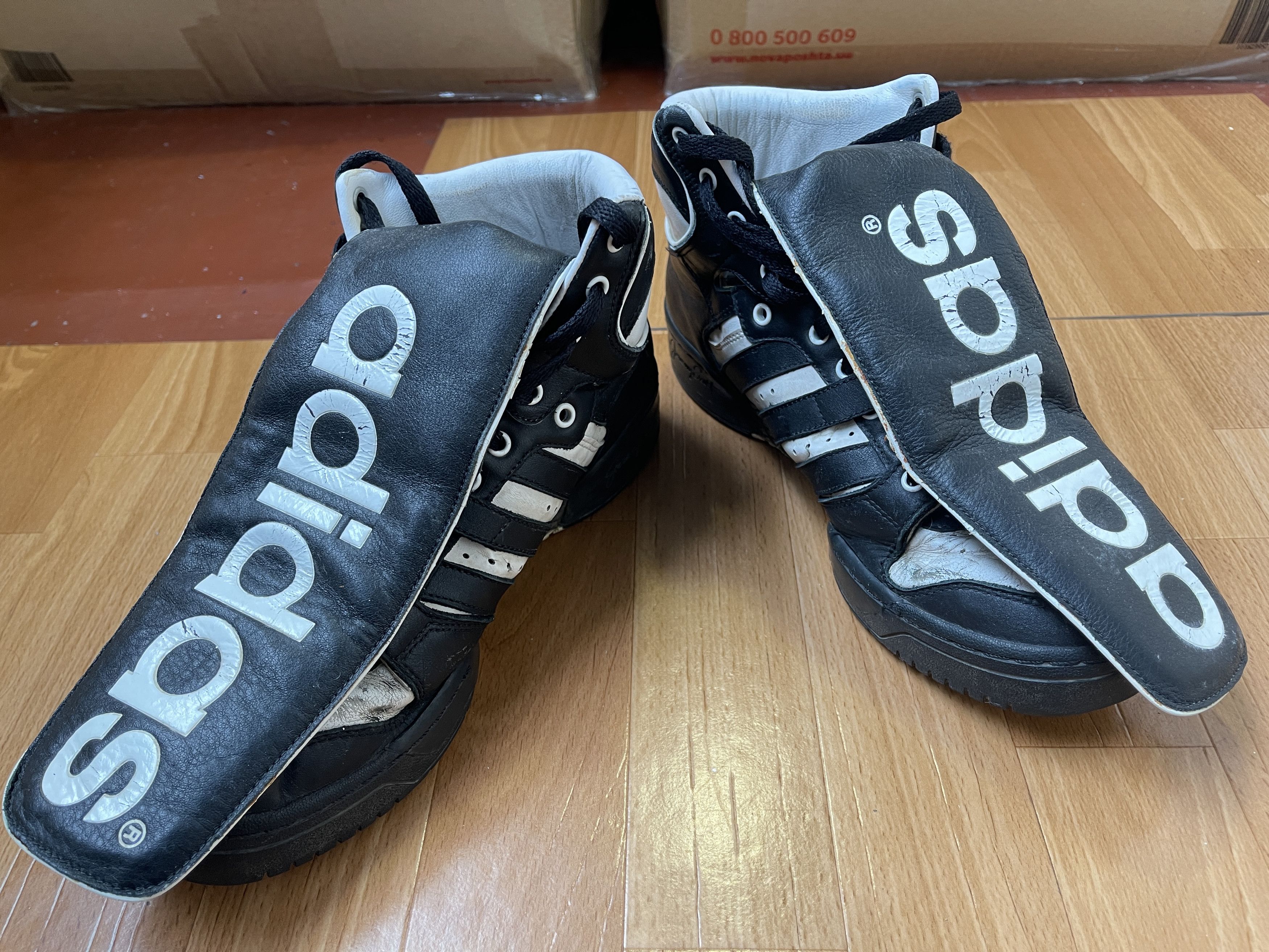 Adidas × Jeremy Scott Adidas Jeremy Scott Sneakers Conductor Instinct Shoes G00905 Size US 9 / EU 42 - 8 Thumbnail