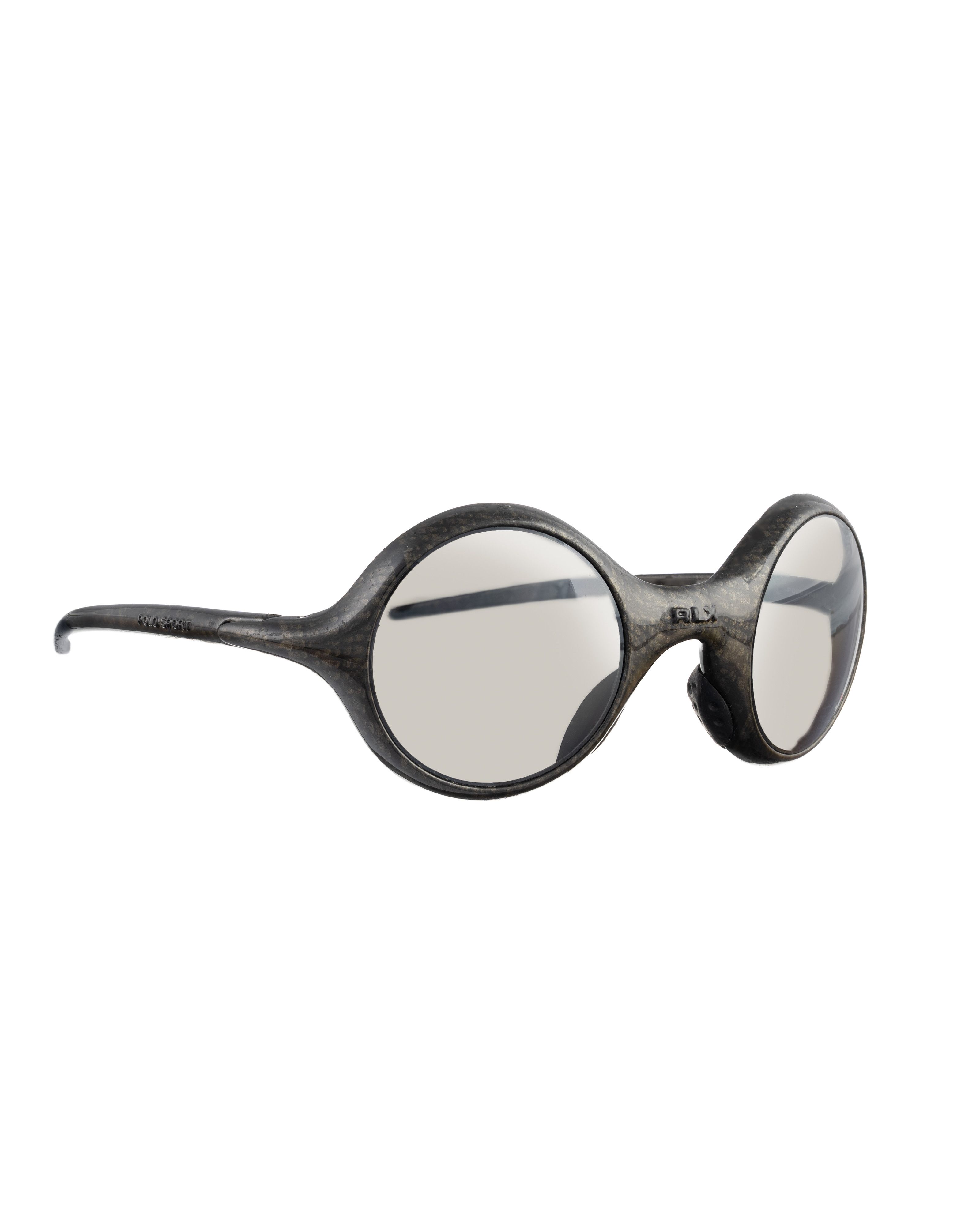 Ralph Lauren Ralph Lauren RLX Polo Sport '90s Black Cubicated Sunglasses Size ONE SIZE - 1 Thumbnail