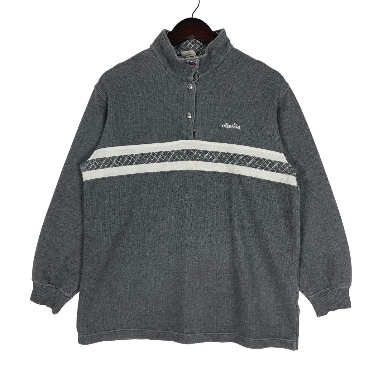 Ellesse Vintage Ellesse half zip sweatshirt pullover streetwear Size M / US 6-8 / IT 42-44 - 1 Thumbnail