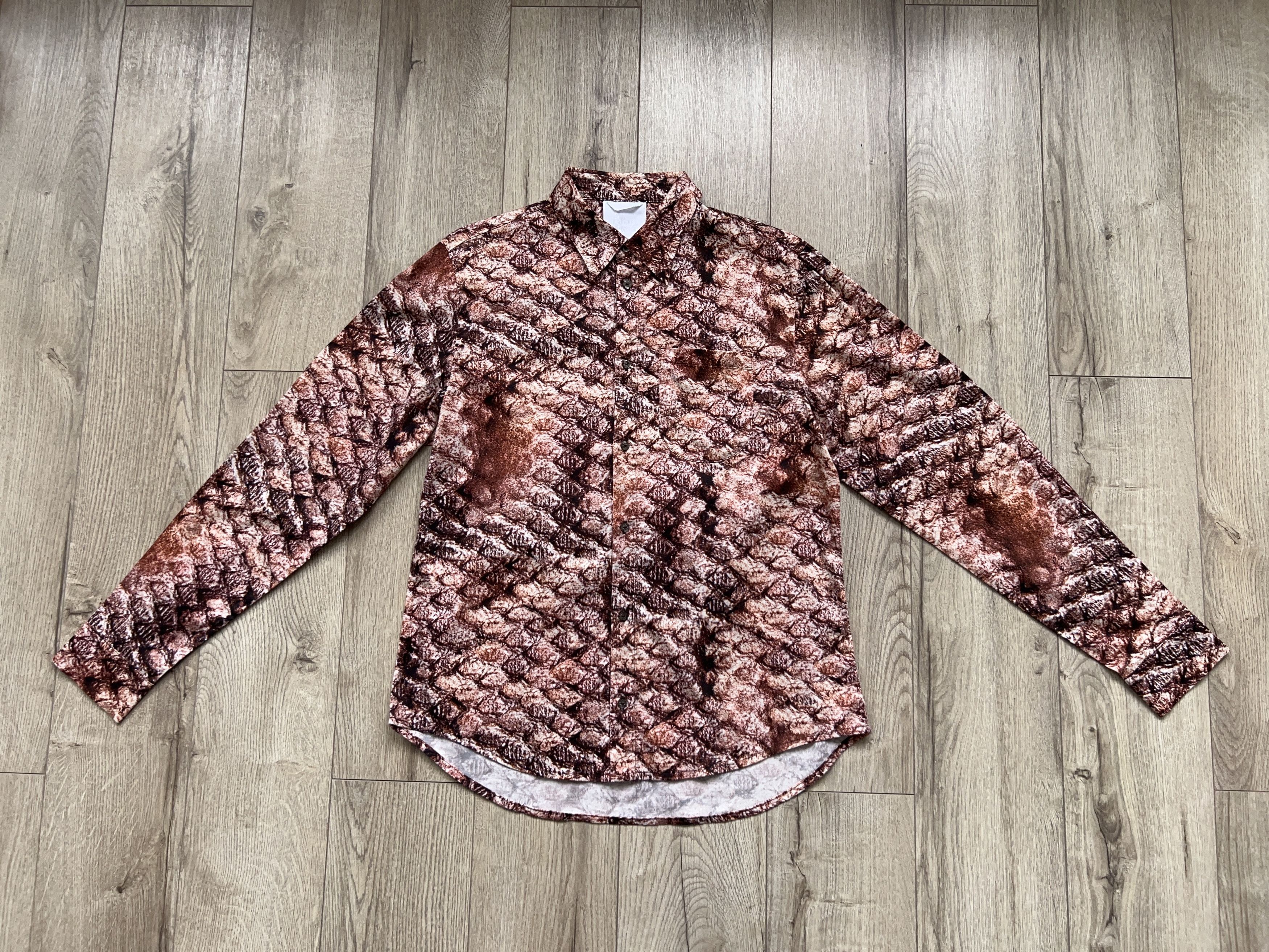 Julian Zigerli Julian Zigerli Button Up Shirt Long Sleeve Snake Size S Size US S / EU 44-46 / 1 - 1 Thumbnail