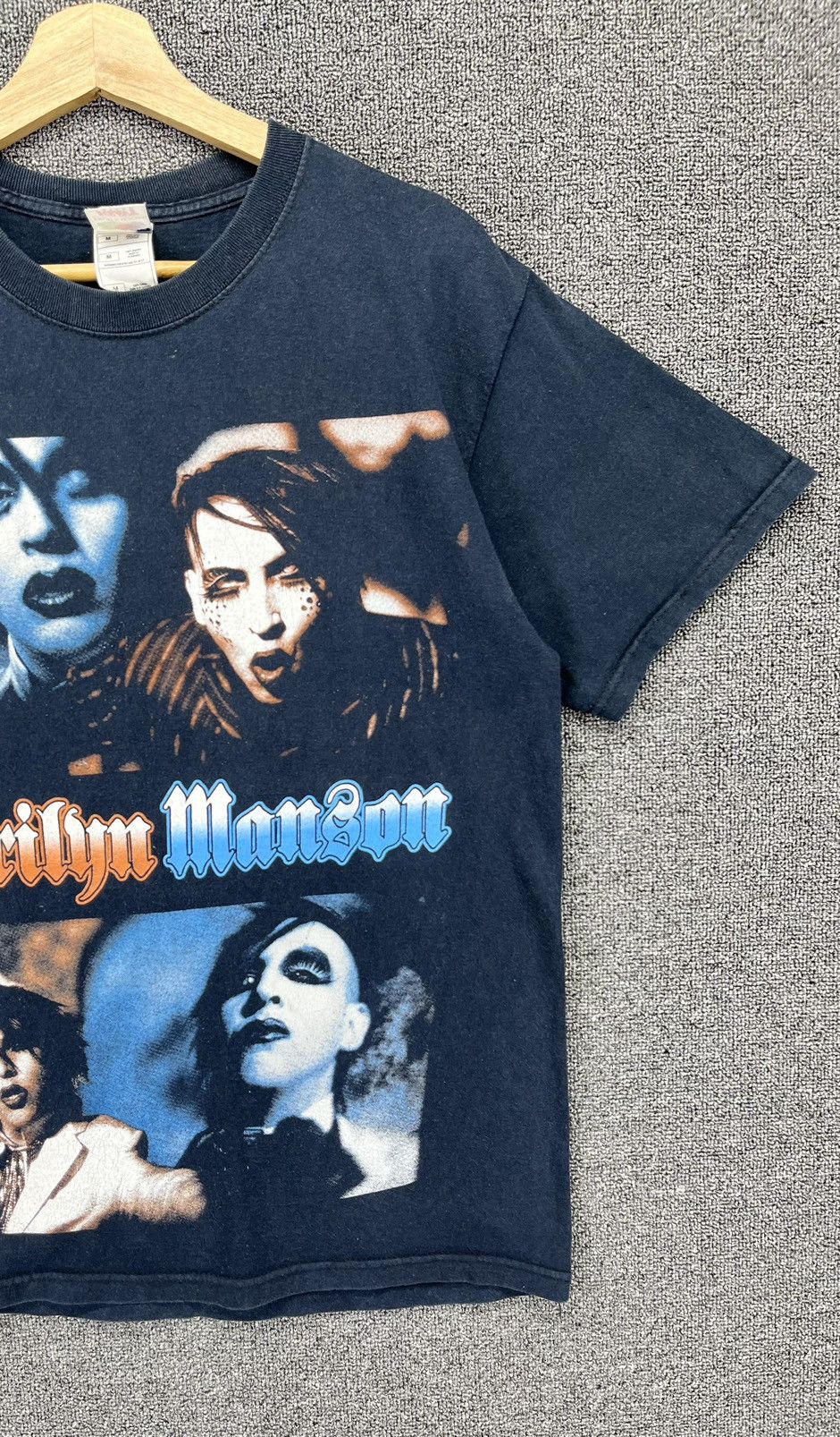 Band Tees Vintage Marilyn Manson Punk Rock Band Tees T Shirts Size US M / EU 48-50 / 2 - 4 Thumbnail