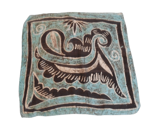 Other 100% Silk scarf, handmade on the theme of Plastic Art. Size ONE SIZE - 1 Thumbnail