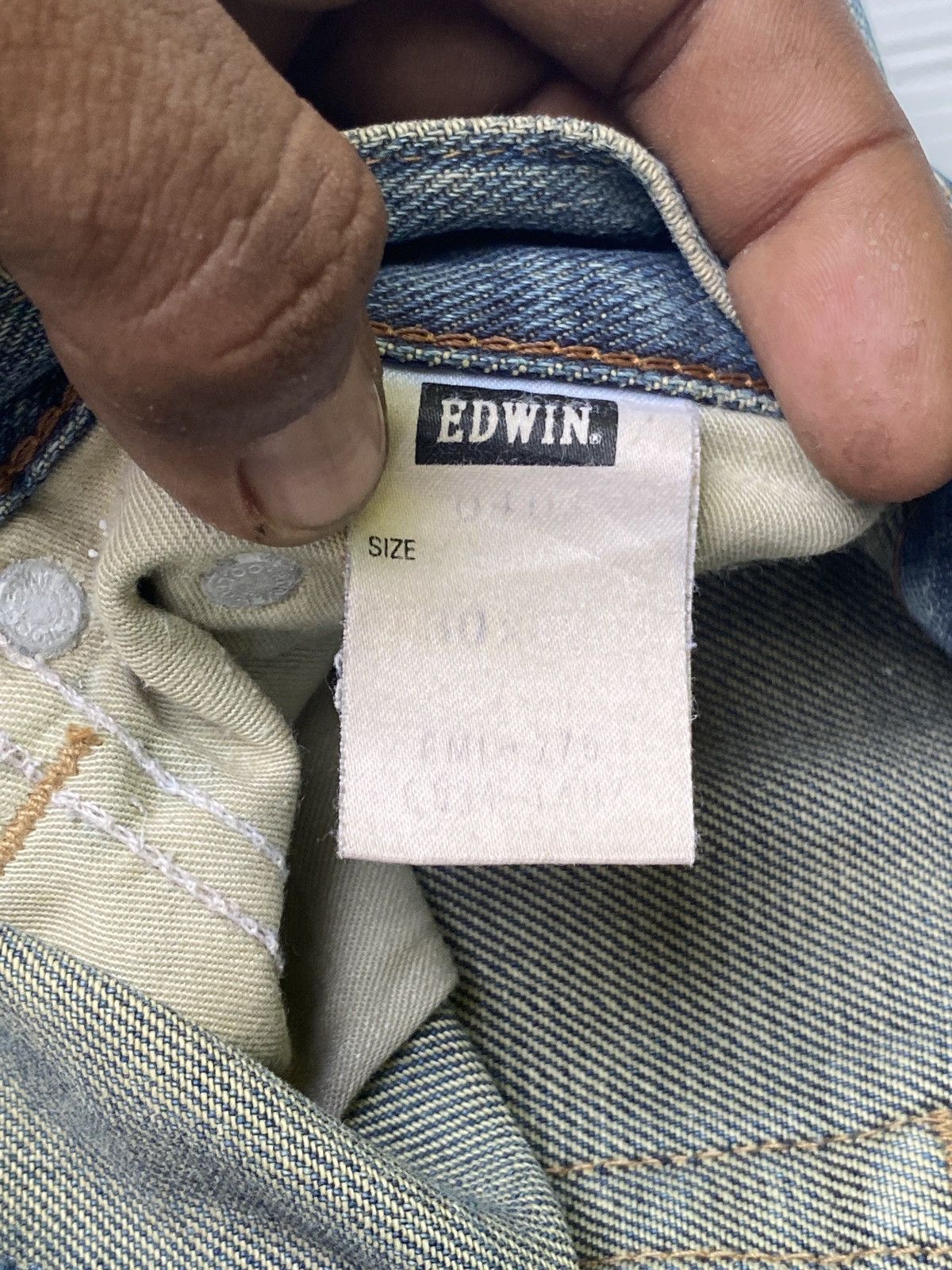 Edwin × Vintage Vintage miss edwin denim Size 29" - 5 Thumbnail