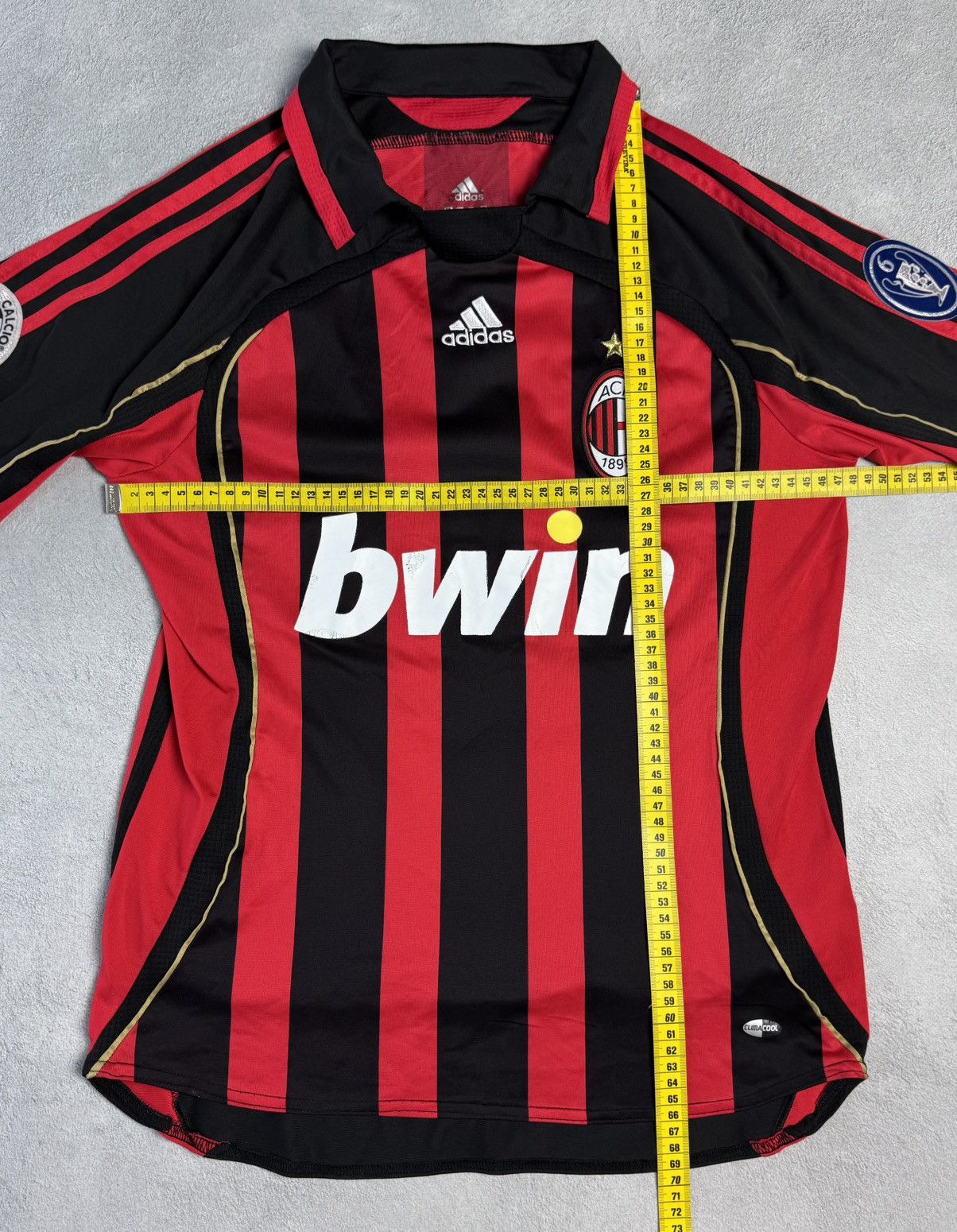 Vintage Ac Milan 2006 2007 Home Football Shirt Jersey #22 Kaka Size US S / EU 44-46 / 1 - 15 Thumbnail