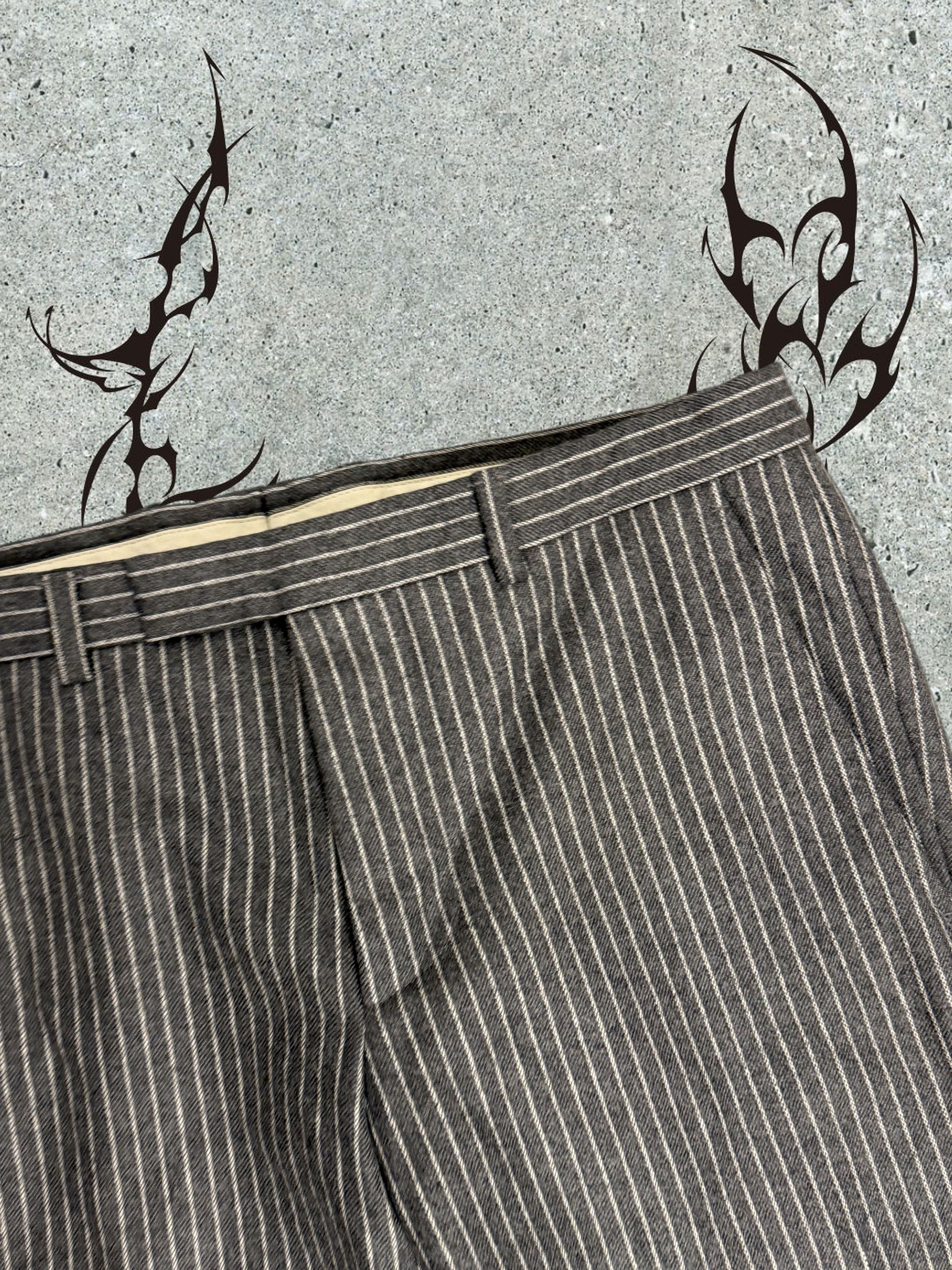 Gucci Gucci mainline pinstripe wool dress pants, size 44R Size US 28 / EU 44 - 4 Thumbnail
