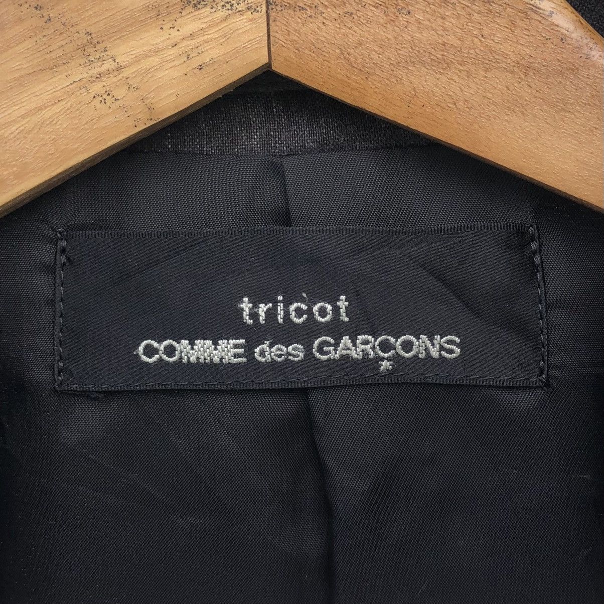 Comme des Garcons Comme des Garçons Trickot Silk Lined Blazer Jacket Size M / US 6-8 / IT 42-44 - 13 Thumbnail