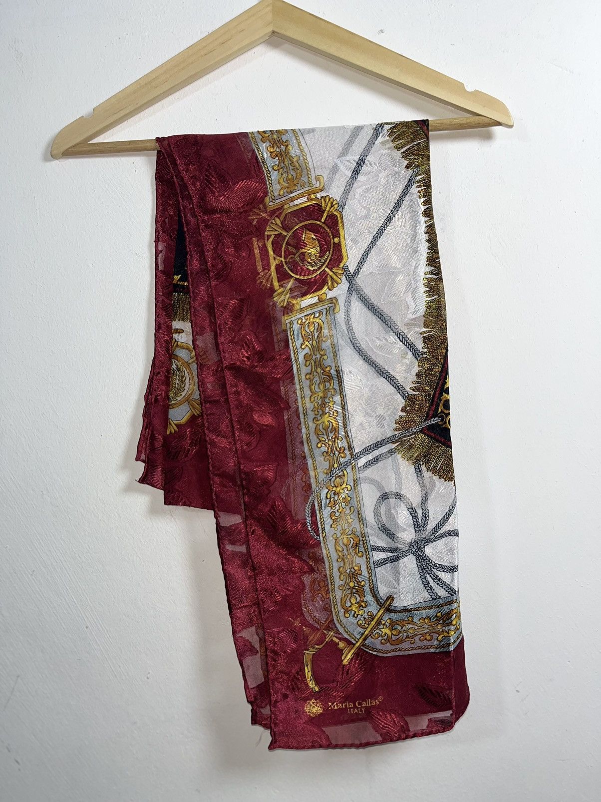 Other Scarf 🧣 Vintage Scarf Maria Callas Size ONE SIZE - 4 Thumbnail
