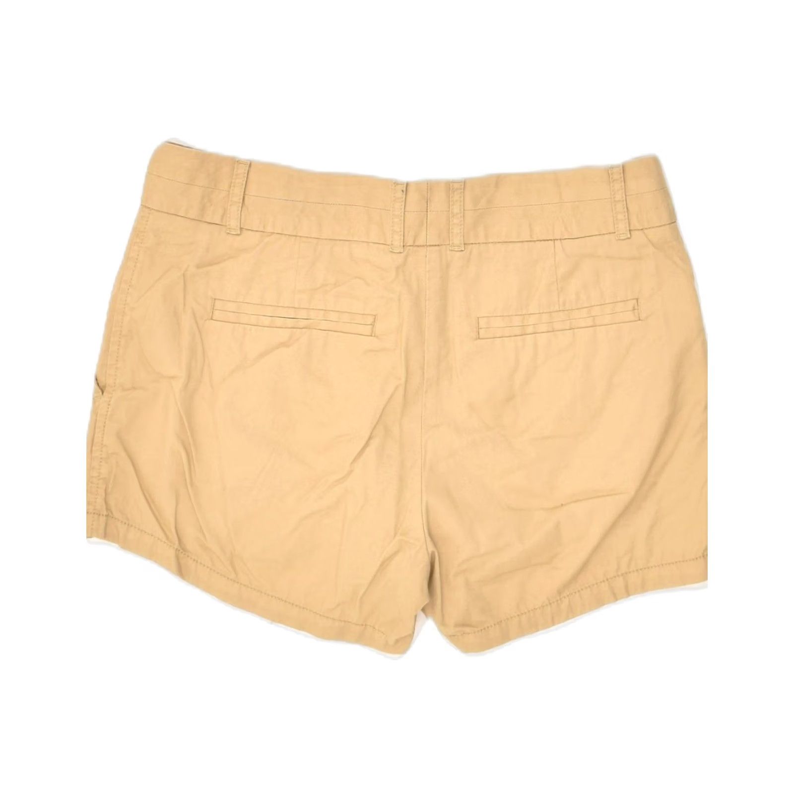 J.Crew J. CREW Womens Chino Shorts Beige Cotton XS US 2 W31 Size 26" / US 2 / IT 38 - 2 Thumbnail