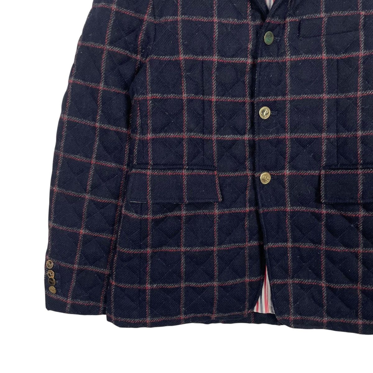 Thom Browne Thom Browne Wool Tartan Casual Jacket Size US M / EU 48-50 / 2 - 3 Thumbnail