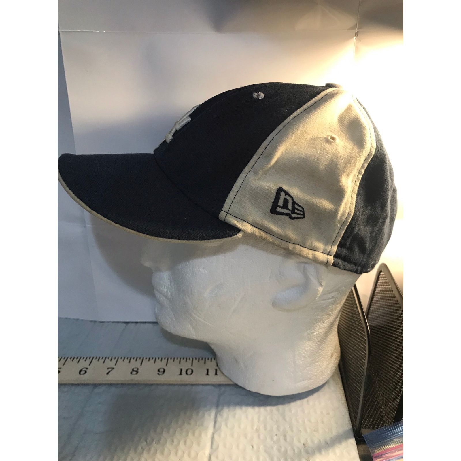 MLB MLB LA DODGERS Fitted Baseball Cap ss 7 1/8 100% wool Size ONE SIZE - 2 Thumbnail