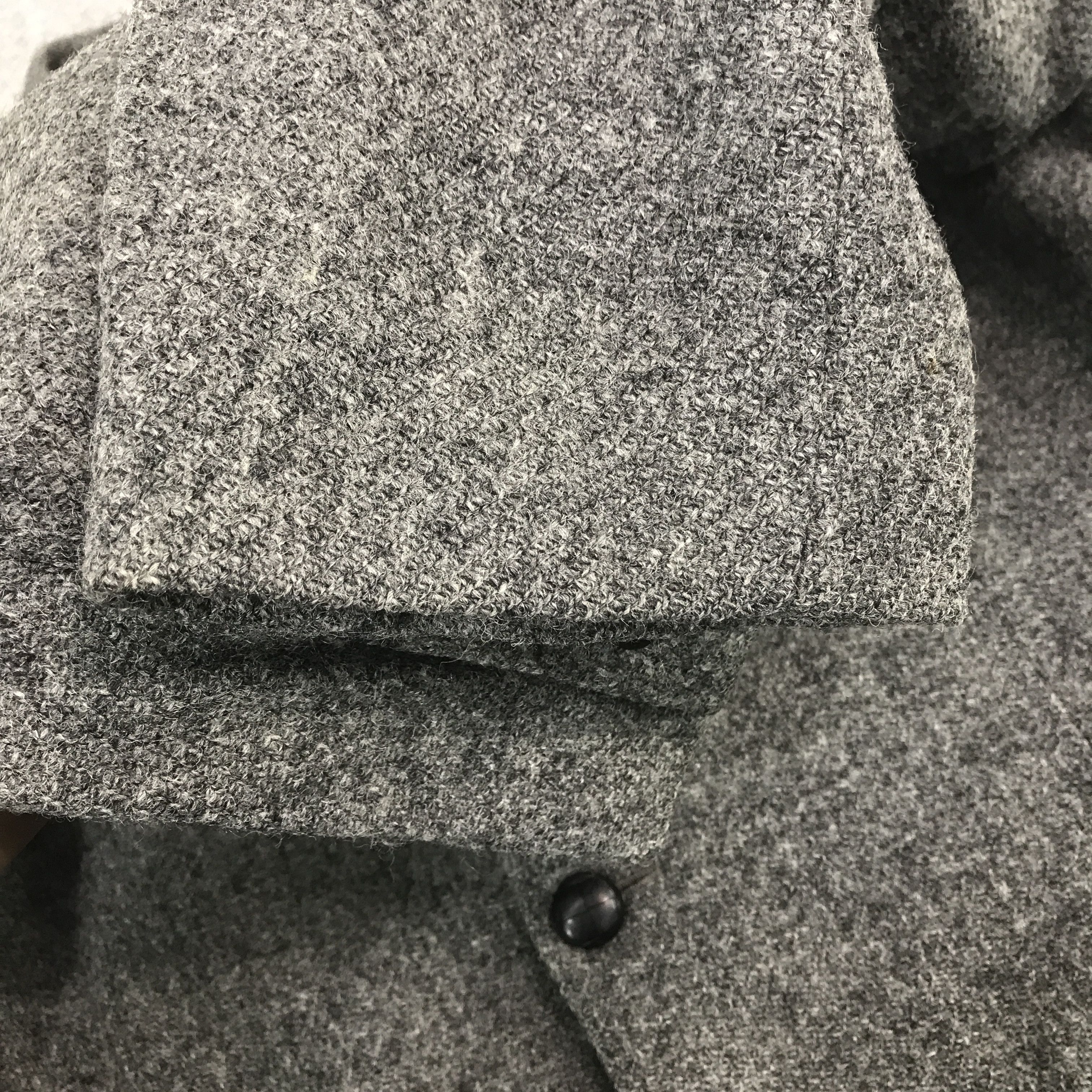 Harris Tweed × Vintage Rare harris tweed classic blazer gray jacket Size US L / EU 52-54 / 3 - 7 Thumbnail