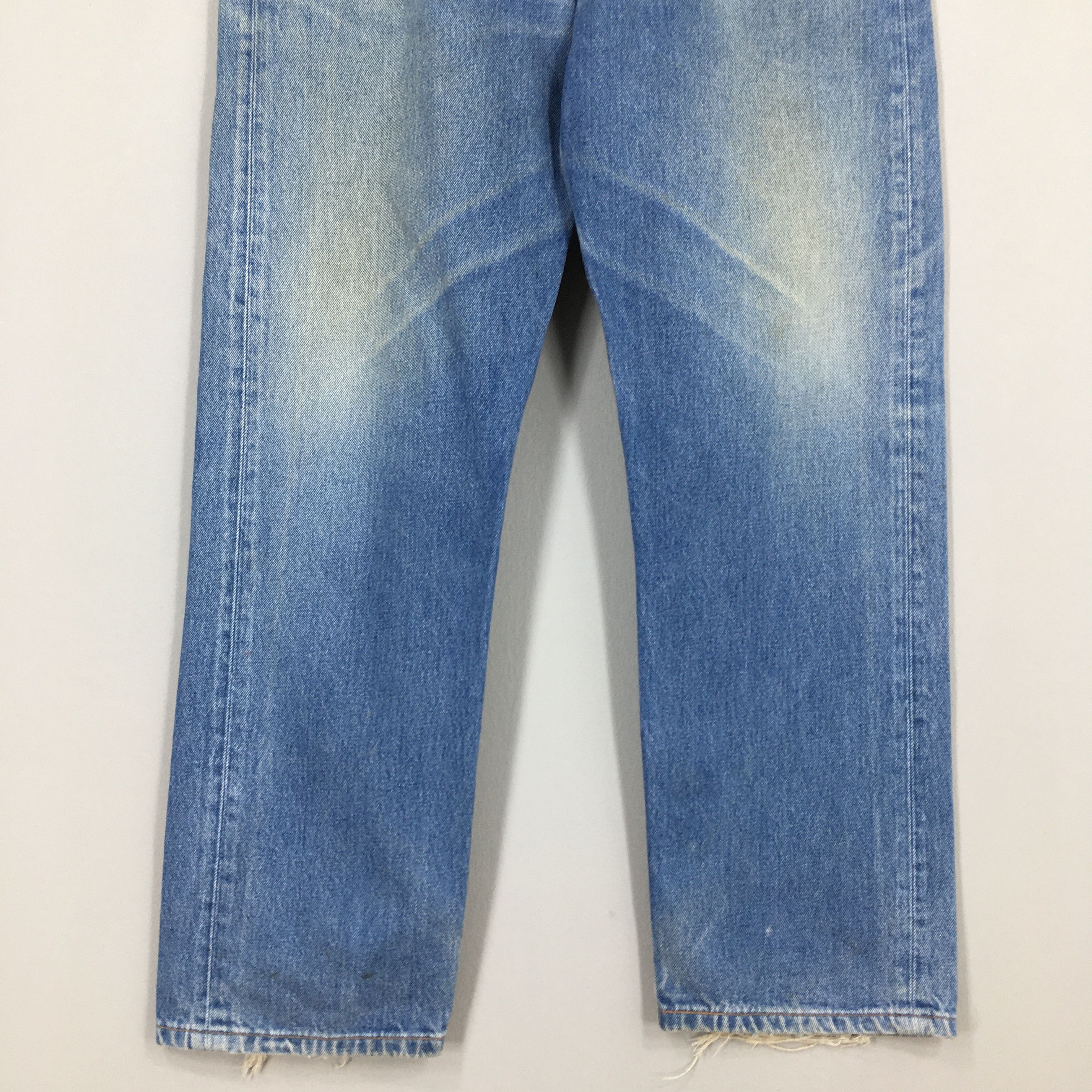Size 36x30 Vintage 90s Levi's 501 Faded Blue Jeans