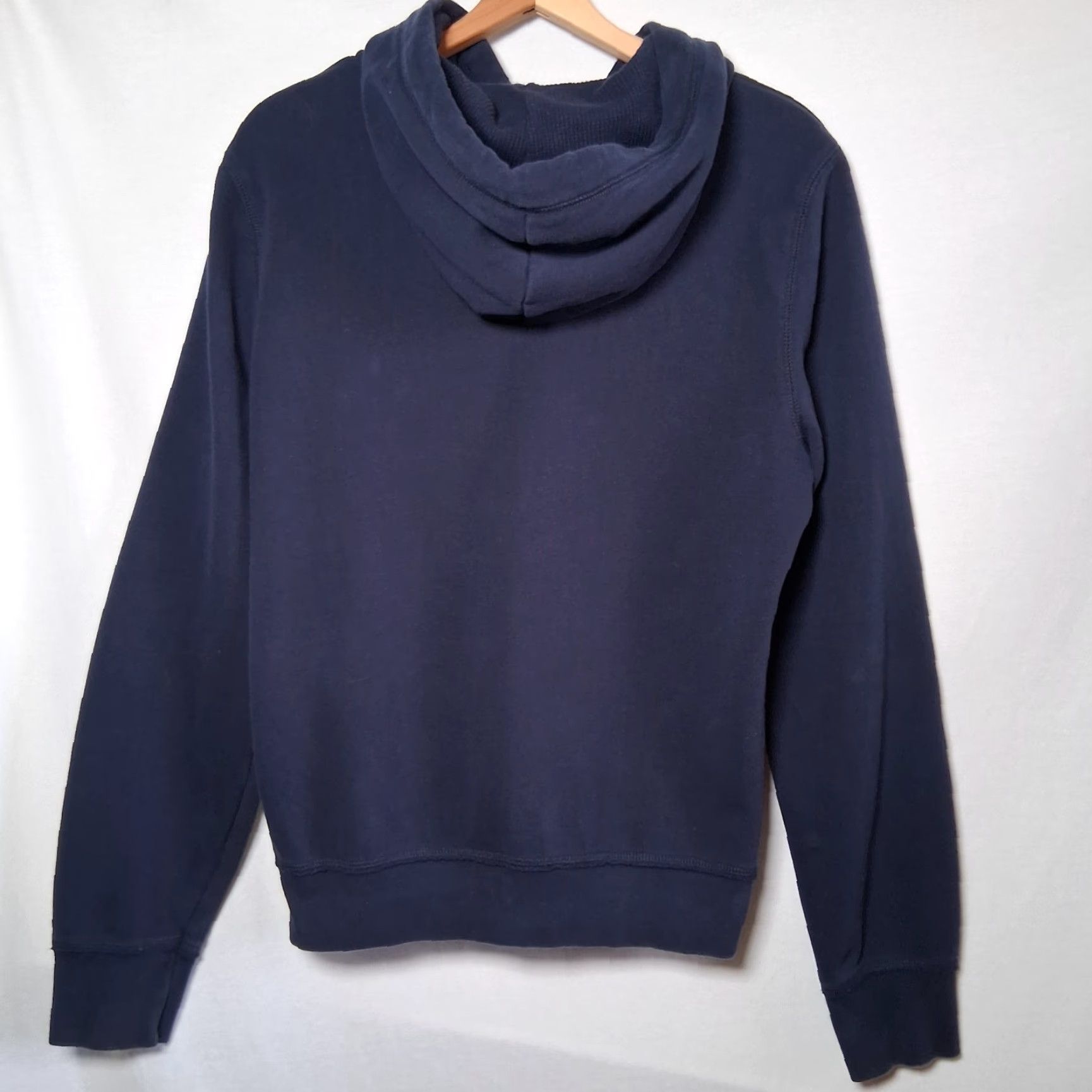 Vintage VINTAGE Aeropostale Hoodie Hooded Sweatshirt Women XL Blue Full Zip Thermal Hood Y2K Size XL / US 12-14 / IT 48-50 - 2 Thumbnail