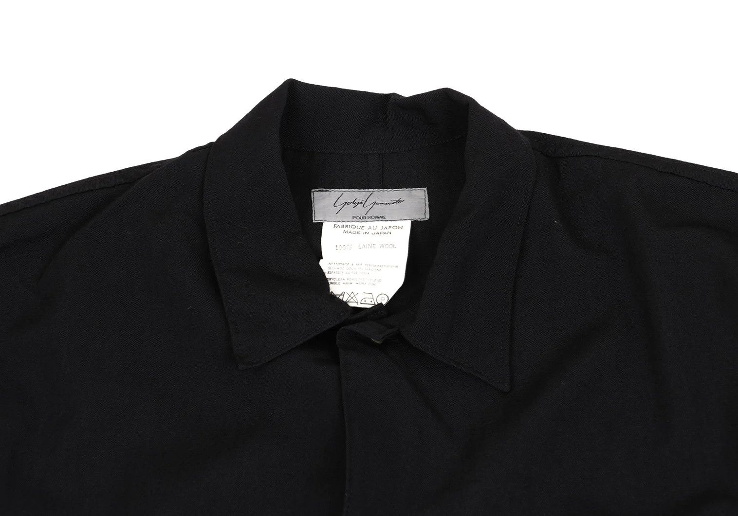 Yohji Yamamoto Yohji Yamamoto Wool Pintuck Pocket Shirt Jacket Size US M / EU 48-50 / 2 - 3 Thumbnail