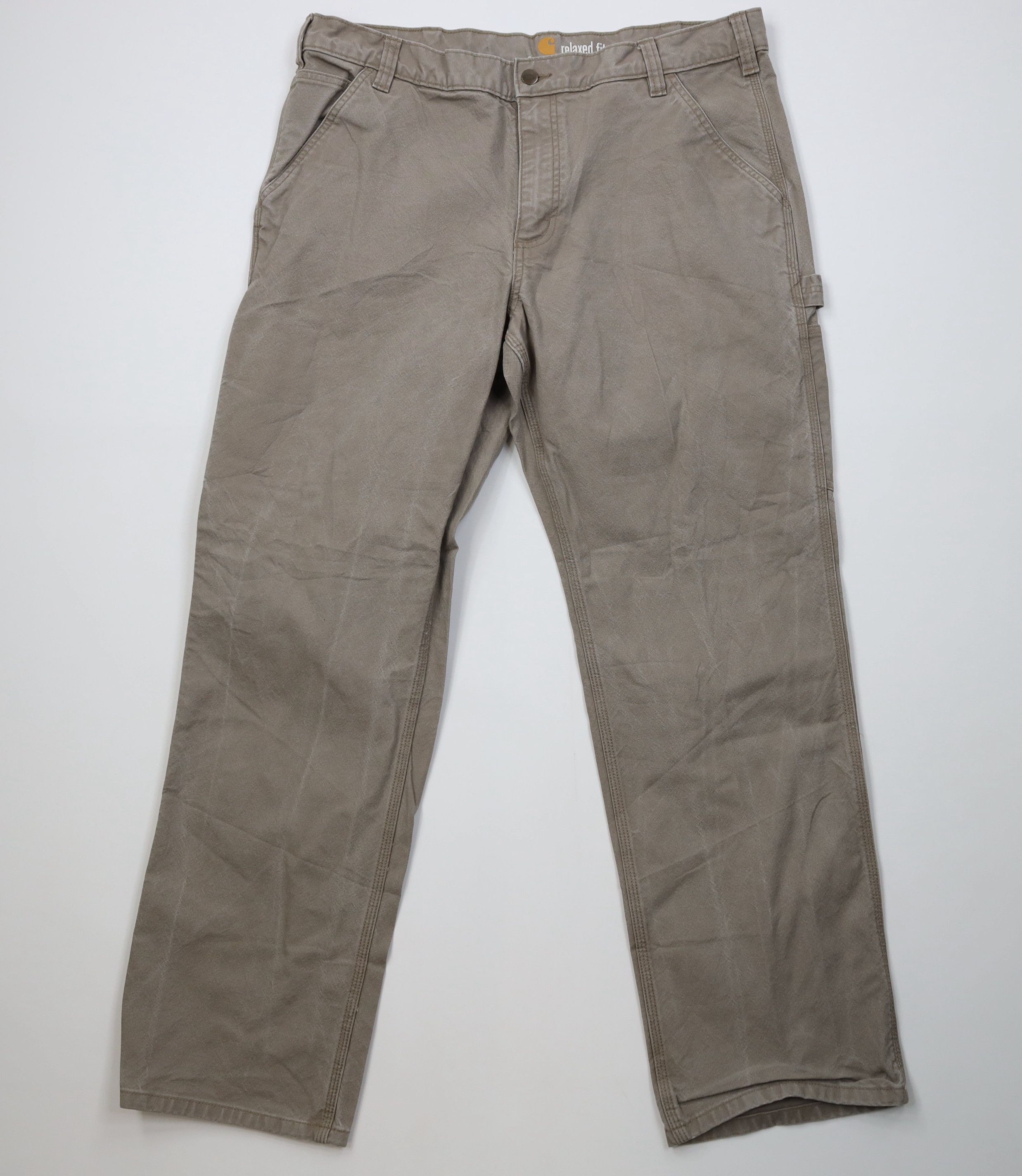 Vintage Y2K Carhartt Relaxed Fit Wide Leg Dungaree Pants