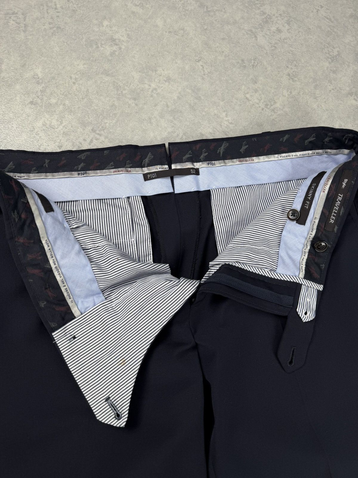 PT Torino PT01 Traveller Skinny Fit Trousers Pants Men’s Size 52 Size US 34 / EU 50 - 8 Thumbnail