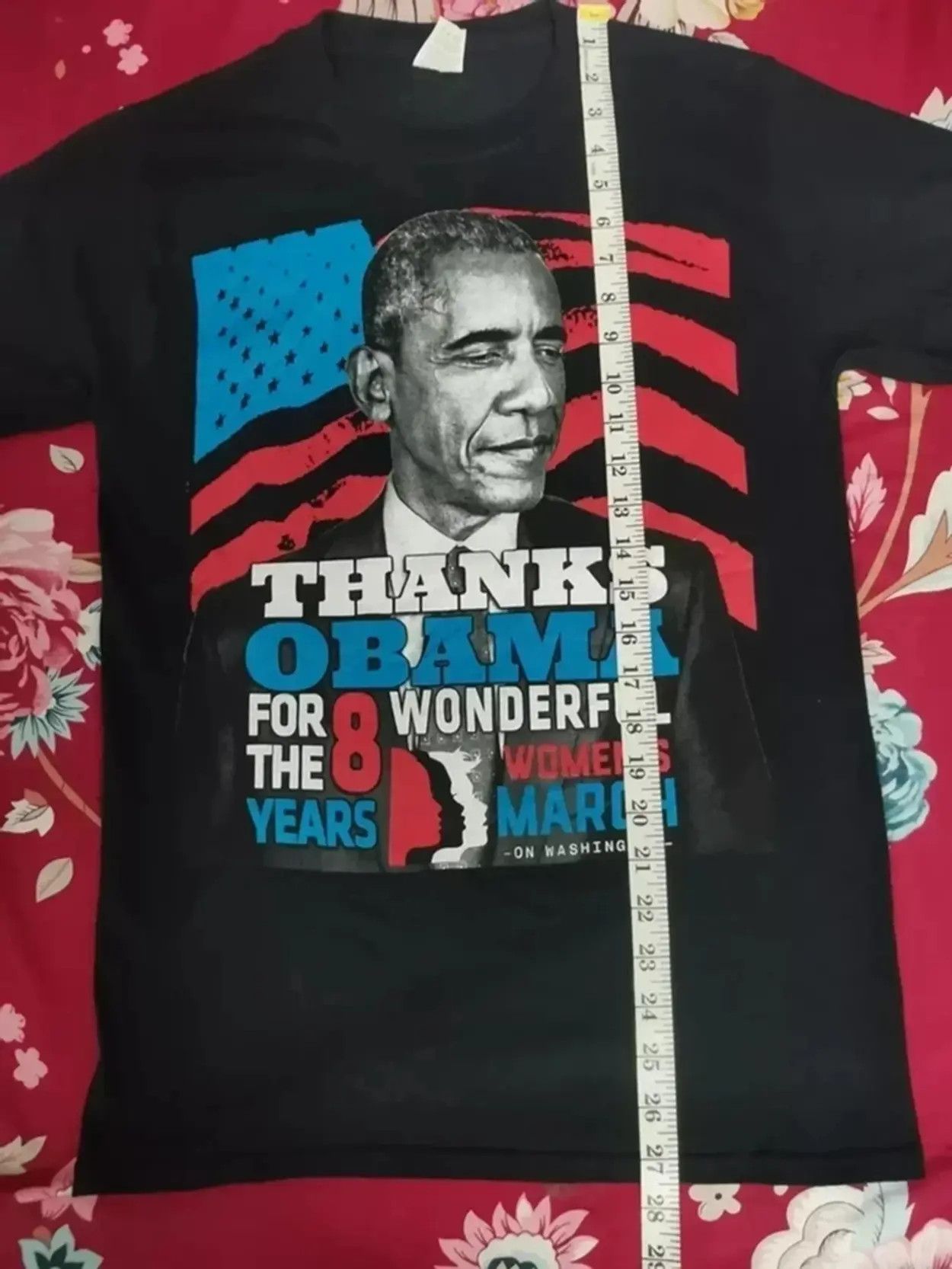 Rap Tees Vintage Barack Obama The President T shirt Rap Tees Hiphop Size US S / EU 44-46 / 1 - 4 Thumbnail