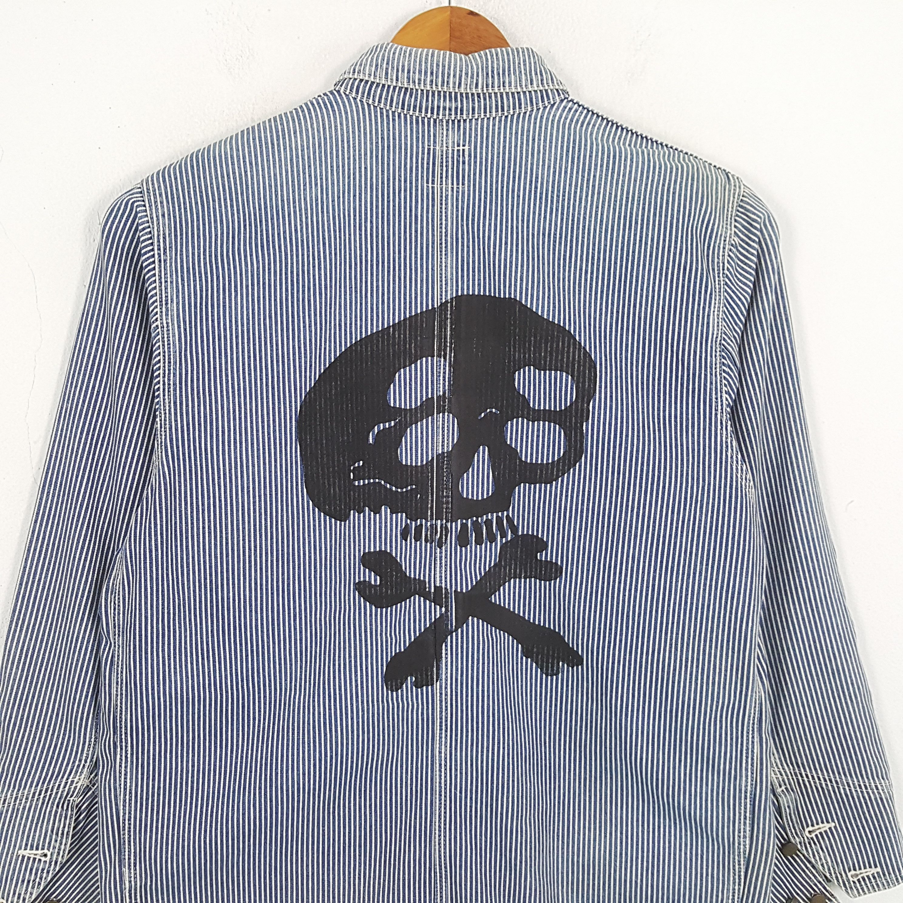 Japanese Brand × Lee × Vintage Vintage LEE x SKULL Kapital Japanese Style Custom Jacket Size US L / EU 52-54 / 3 - 2 Thumbnail