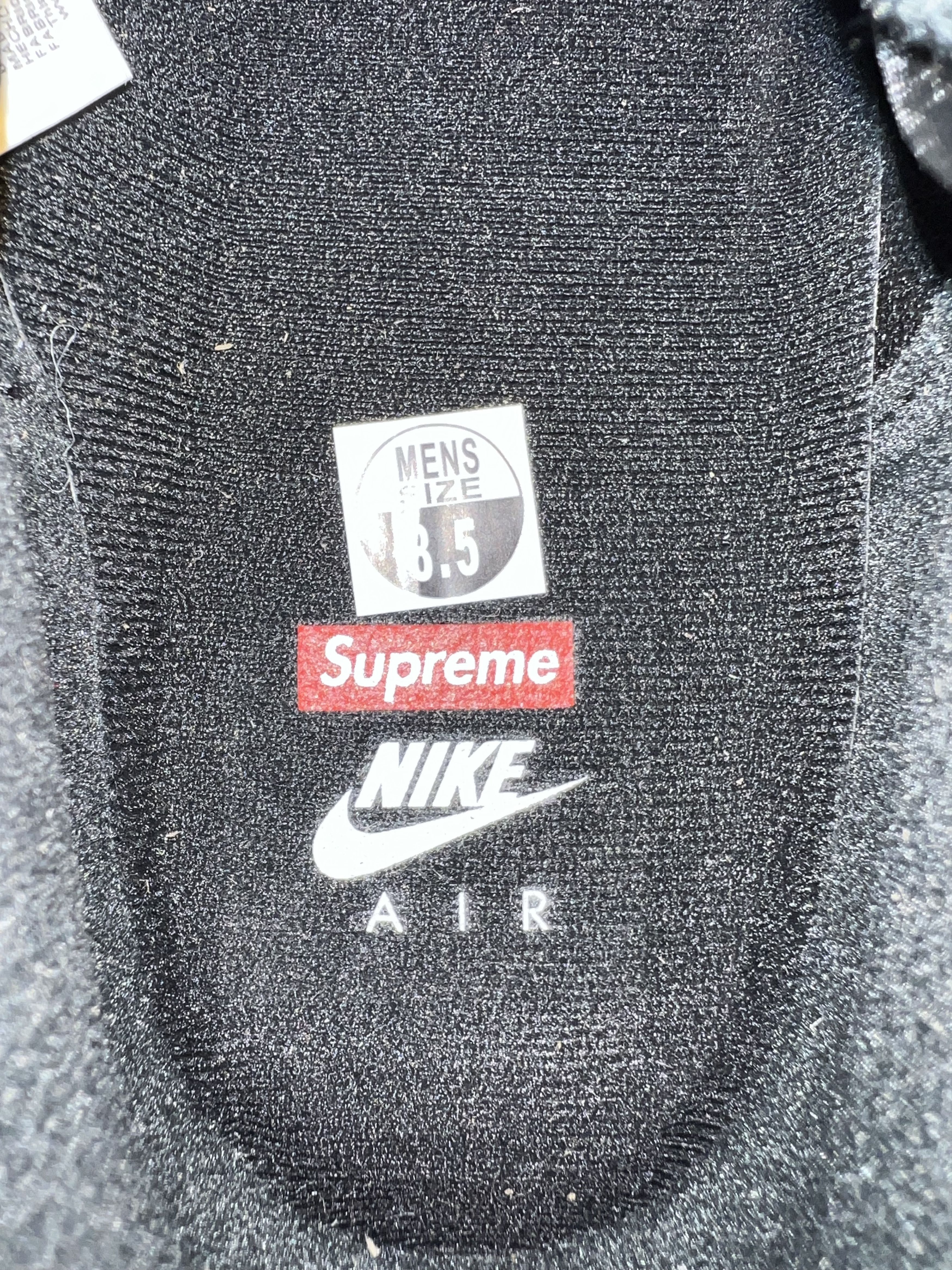 Nike × Supreme Supreme Nike Air Force One Low - Black Size US 8.5 / EU 41-42 - 7 Thumbnail