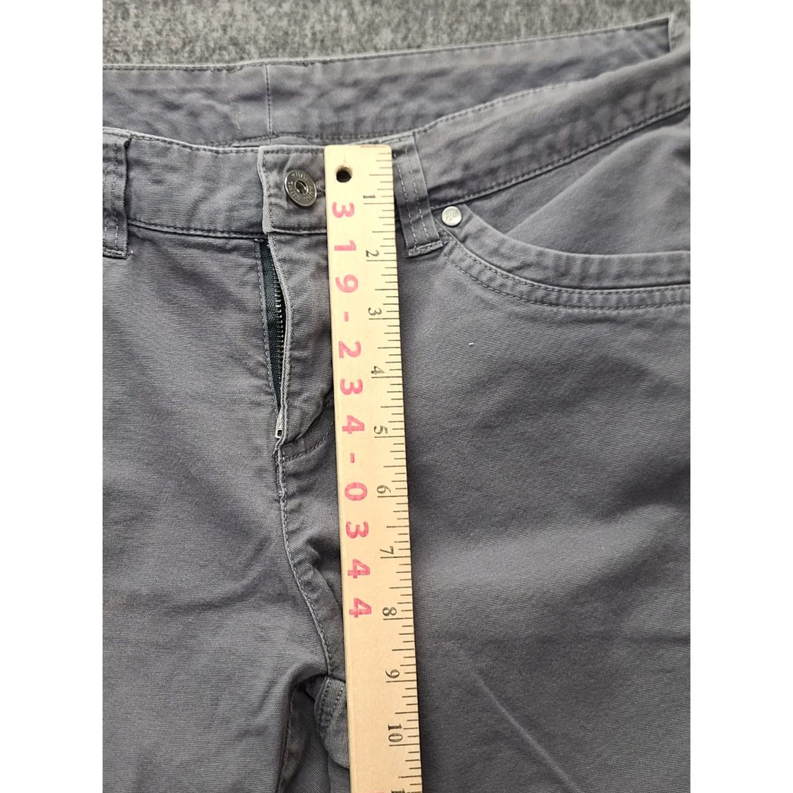 Vintage Kuhl Pants Womens 8x30 Skinny Fit Tapered Leg Chino Casual Travel Workwear Gray Cotton Spandex Front Flat 30 in Inseam Size 30" / US 8 / IT 44 - 4 Thumbnail