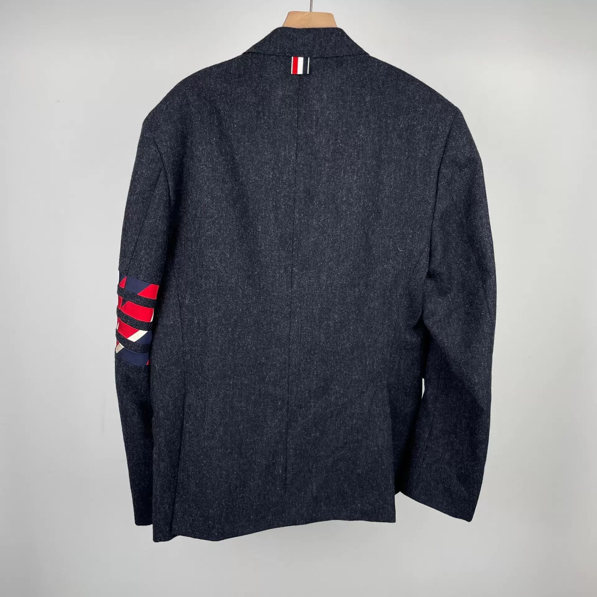 Thom Browne tb wool blazer black 3 Size US L / EU 52-54 / 3 - 2 Thumbnail