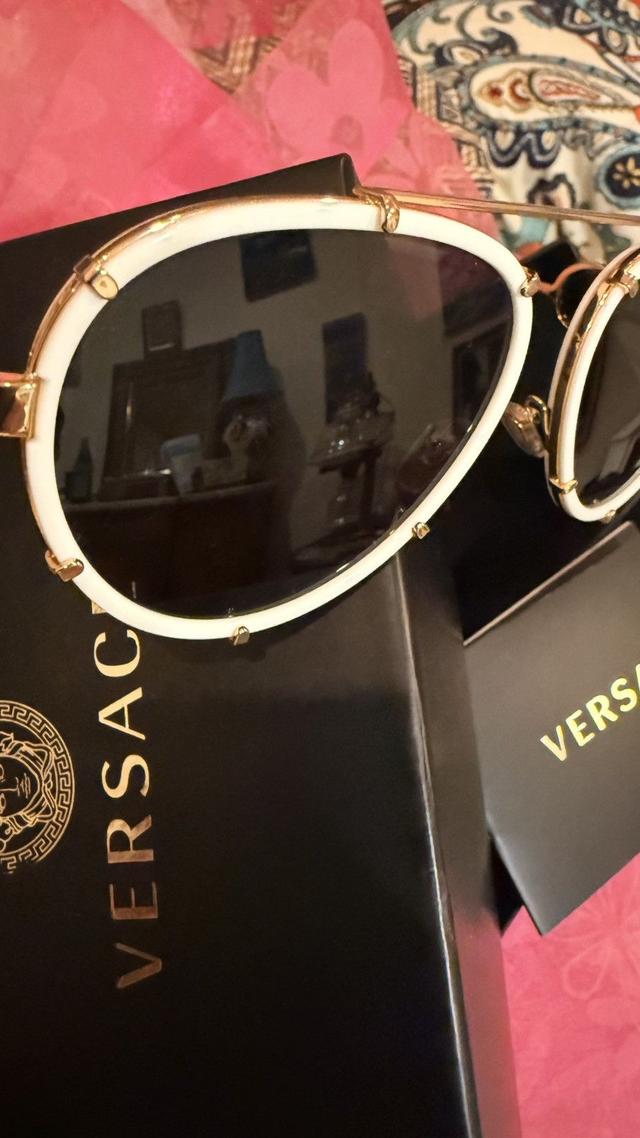 Versace Versace Luxury Sunglasses VE2232, Runway Size ONE SIZE - 3 Thumbnail