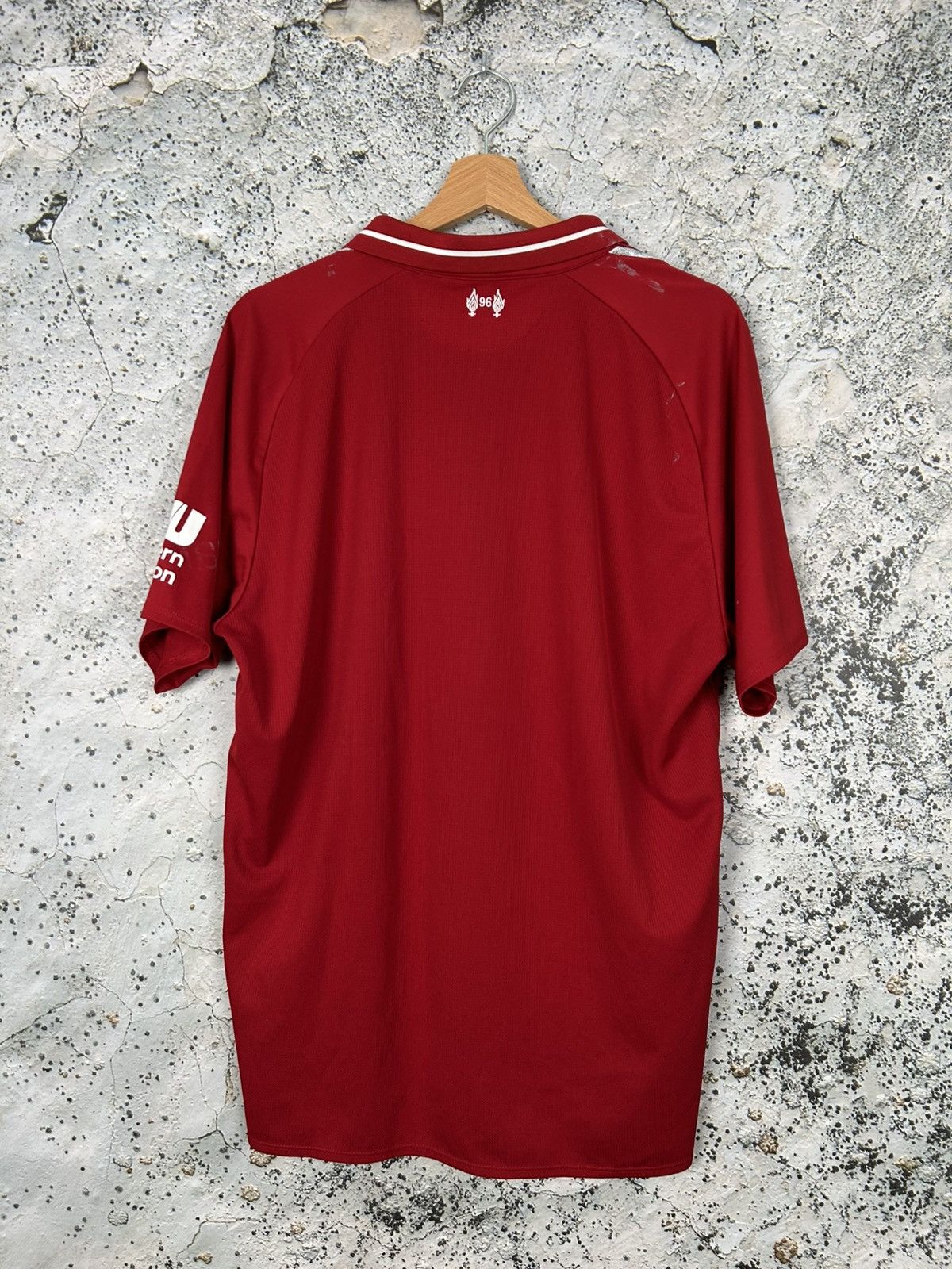 Vintage Liverpool FC Soccer Jersey Football New Balance Hype Size US L / EU 52-54 / 3 - 5 Thumbnail