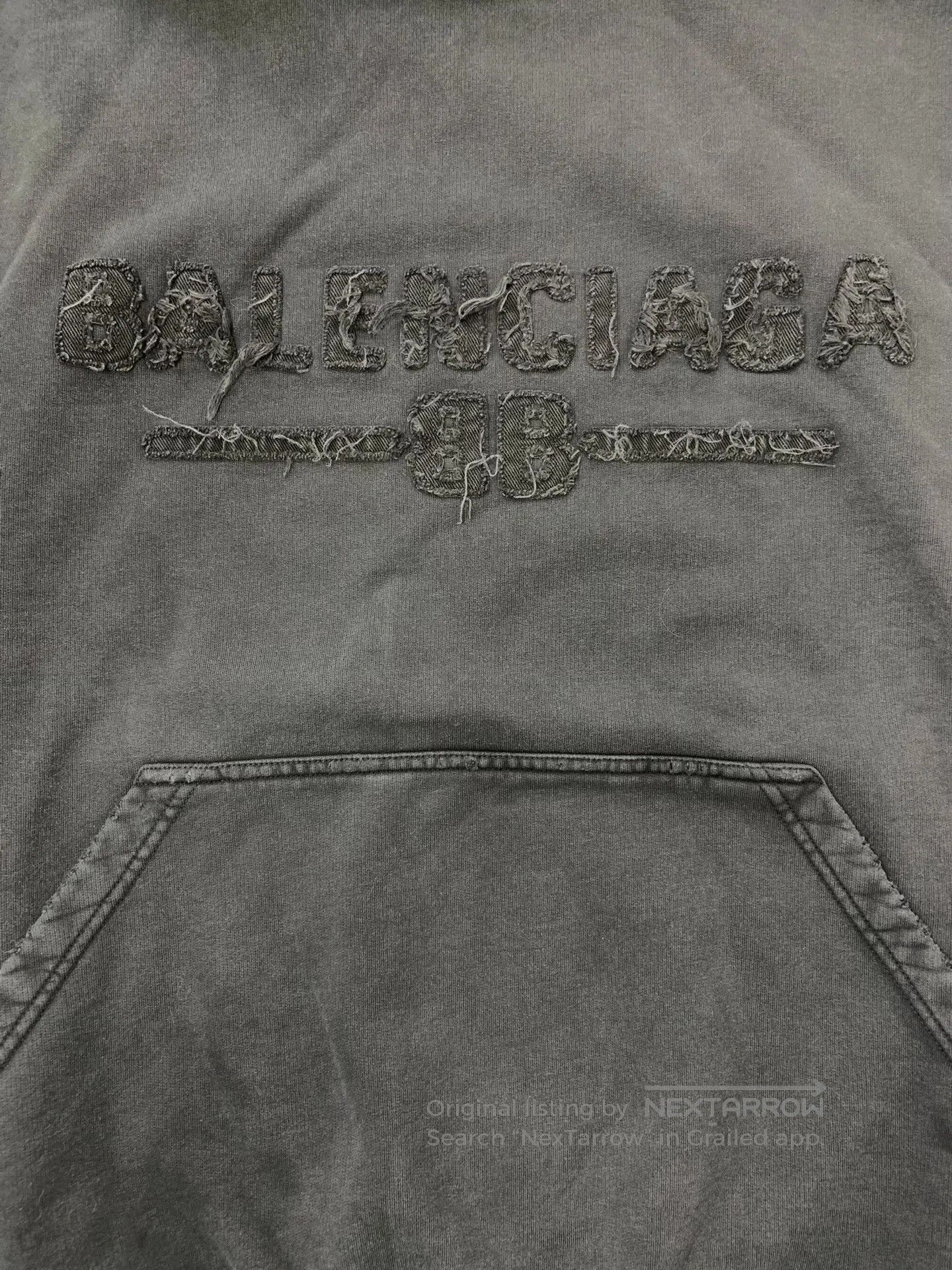 Balenciaga Balenciaga Men's Loose Hooded Zip Sweatshirt. Size US XS / EU 42 / 0 - 3 Thumbnail