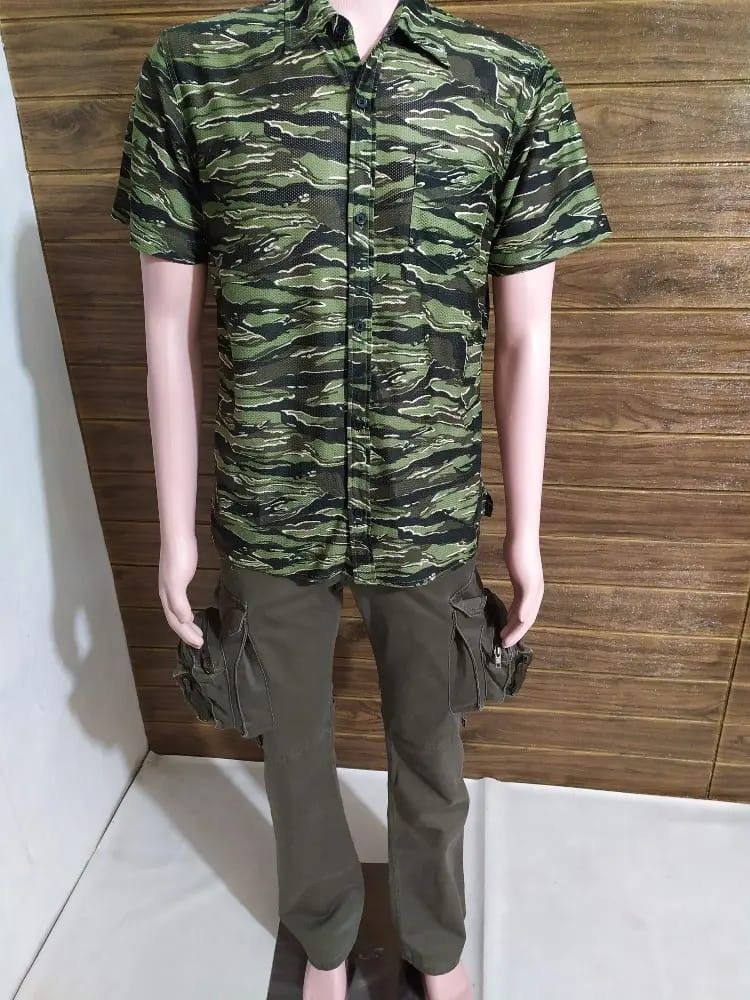 Japanese Brand Root Three Multipocket Cargo Tactical Flared Pant Size US 29 - 3 Thumbnail
