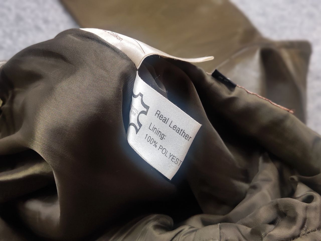If Six Was Nine Leonardo Vintage Dark Green Faded Leather Flared Pants Y2K Size 36" / US 14 / IT 50 - 18 Thumbnail