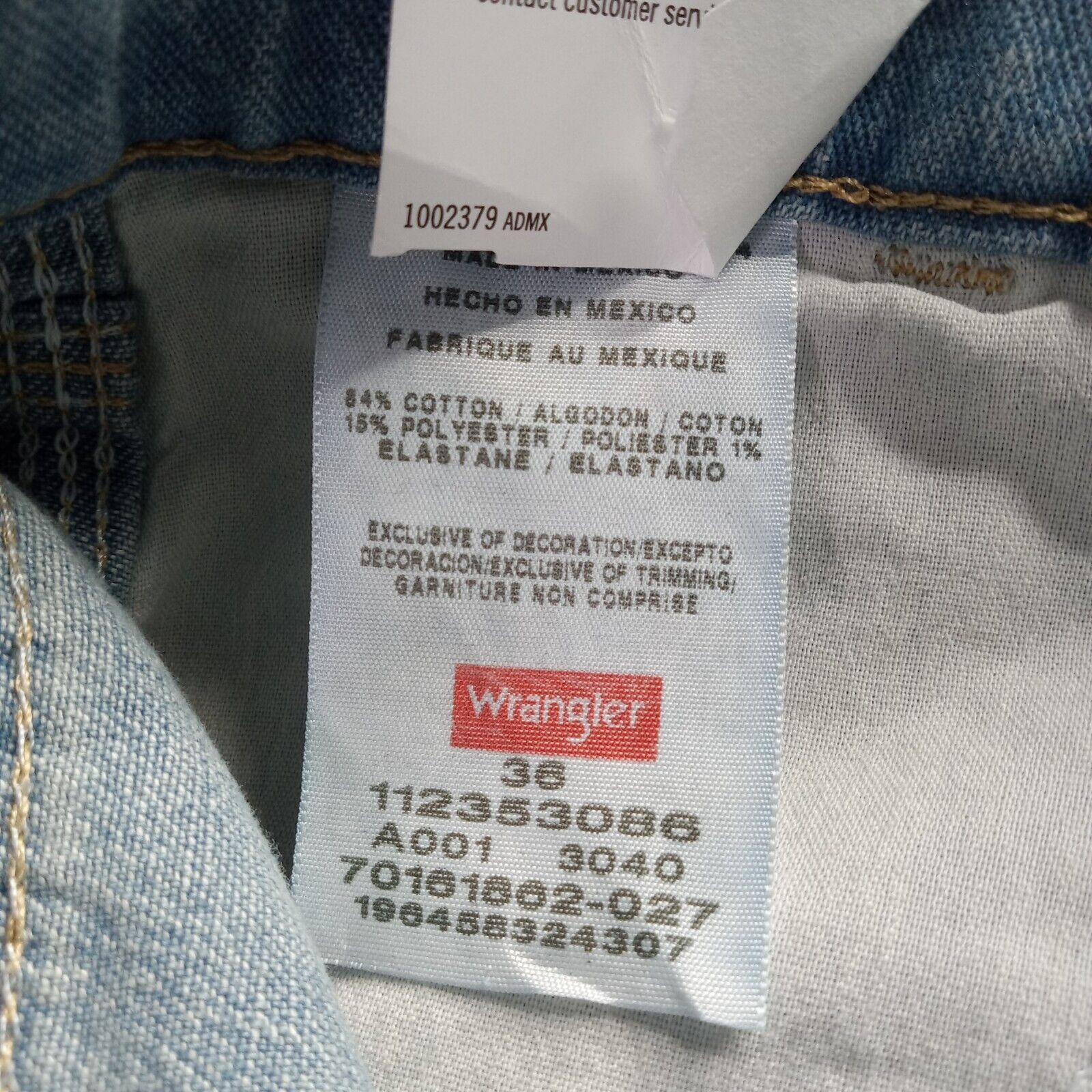Wrangler Wrangler Carpenter Flex Denim Shorts Men's 36 Light Blue Size US 36 / EU 52 - 3 Thumbnail