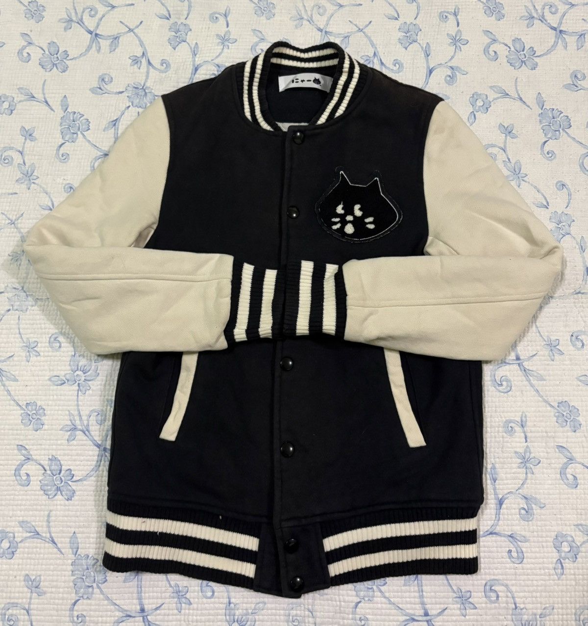 Issey Miyake Ne-net Issey Miyake Cat Varsity Jacket Size US M / EU 48-50 / 2 - 5 Thumbnail