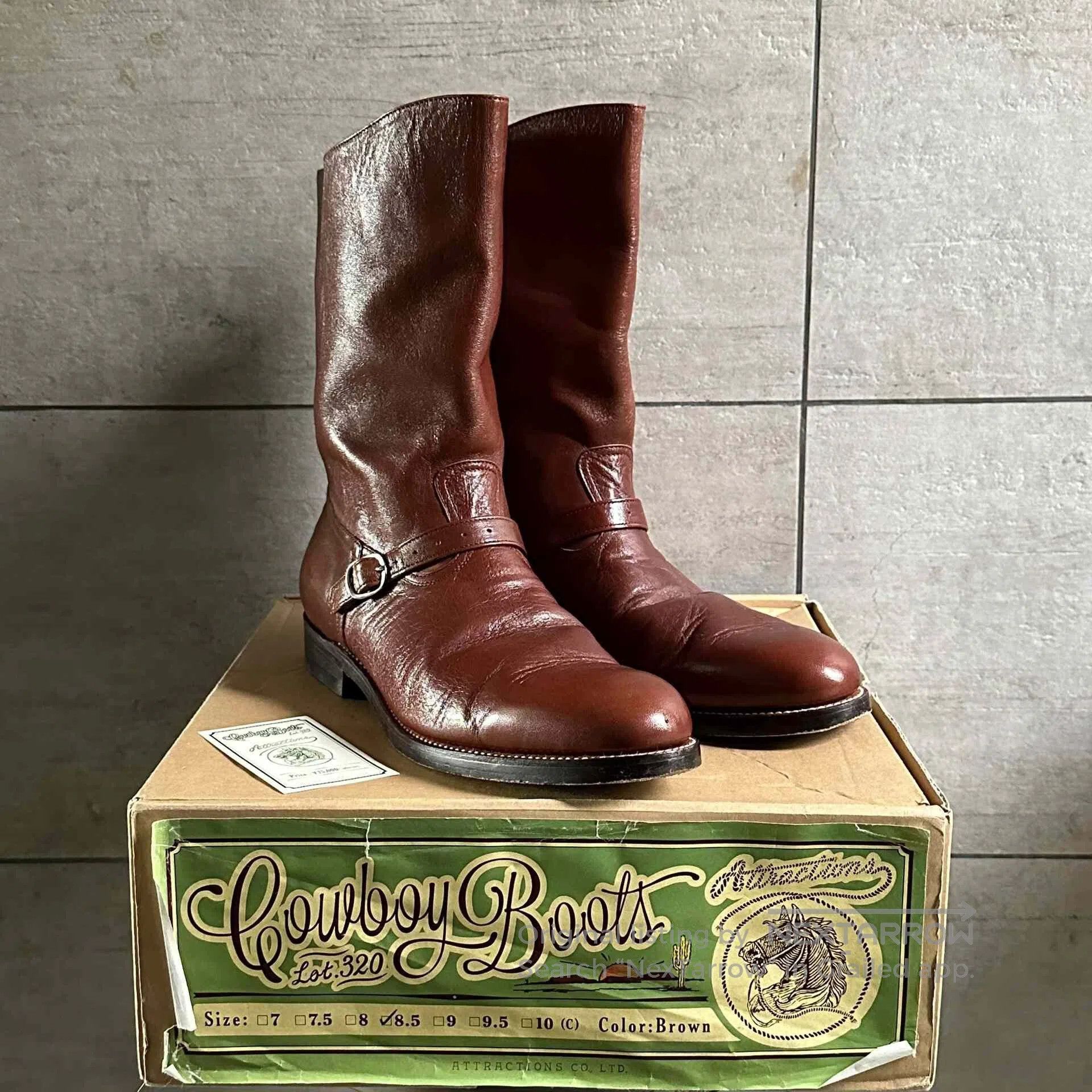 Other Attractions Lot.320 Cowboy Boots US8.5. Size US 8.5 / EU 41-42 - 3 Thumbnail
