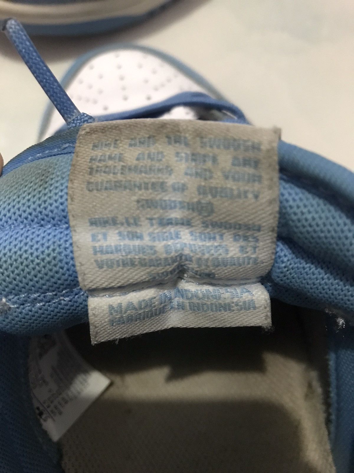 Nike Nike Dunk Low UNC Size US 9.5 / EU 42-43 - 10 Thumbnail