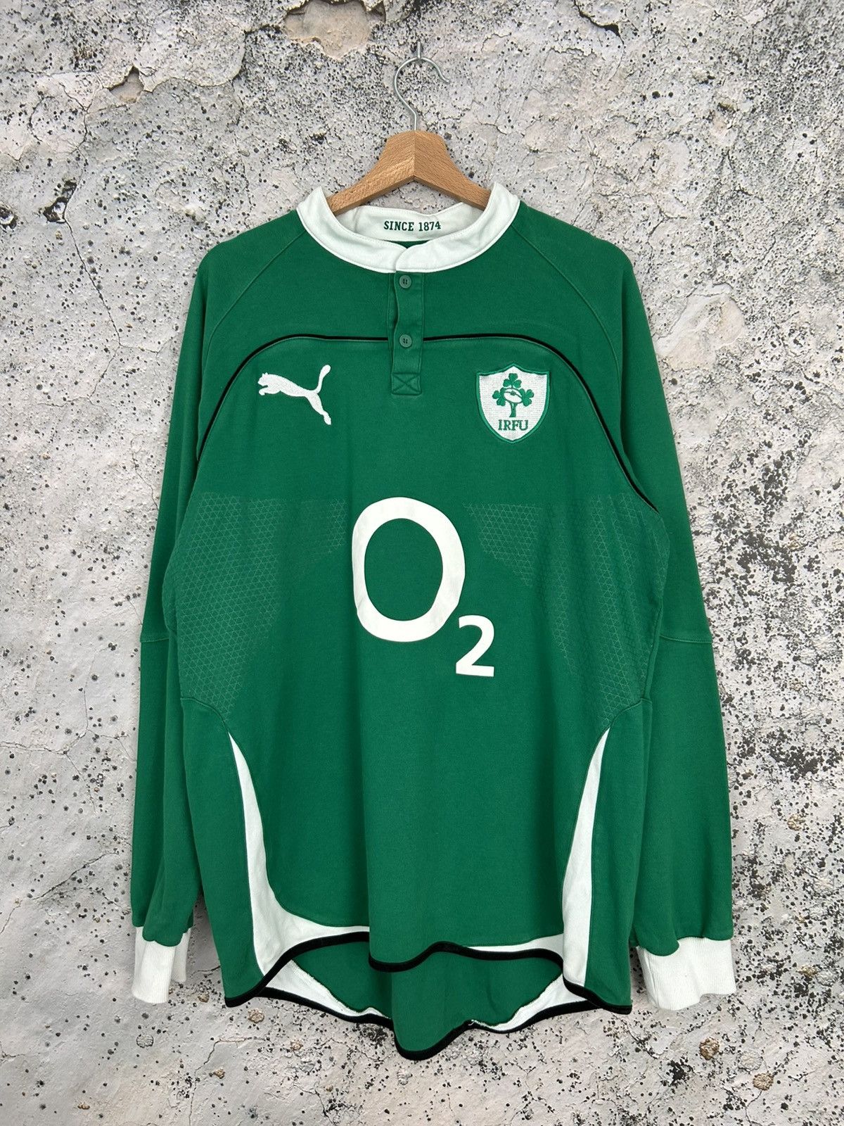 Vintage Ireland Rugby Jersey Sportswear Streetwear