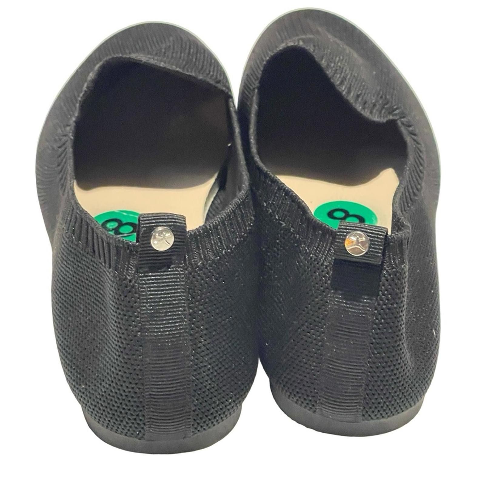 Other Danskin Black Slip-On Knit Loafers in size 8 Size US 8 / IT 38 - 3 Thumbnail