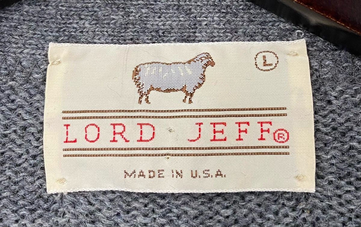 Other 70’s Lord Jeff Grey Wool Blend Cardigan Sweater Men’s Large Size US L / EU 52-54 / 3 - 4 Thumbnail