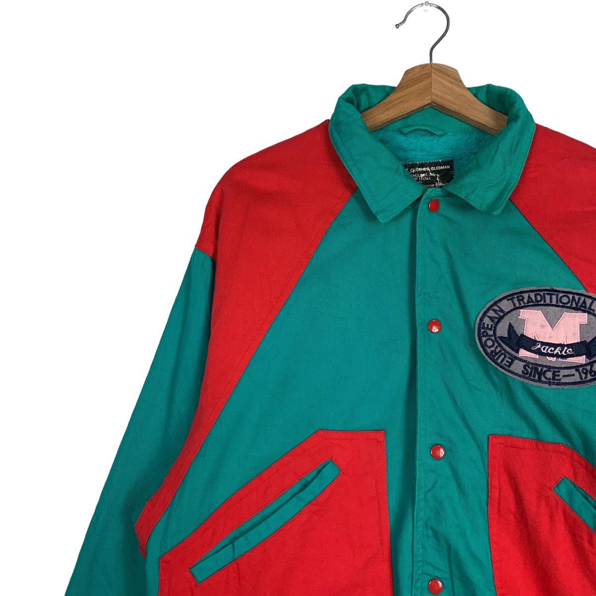 Japanese Brand EUROPEAN TRADITIONAL SPIRIT Gleeman Sherpa Jacket #0069-C5 Size US M / EU 48-50 / 2 - 8 Thumbnail