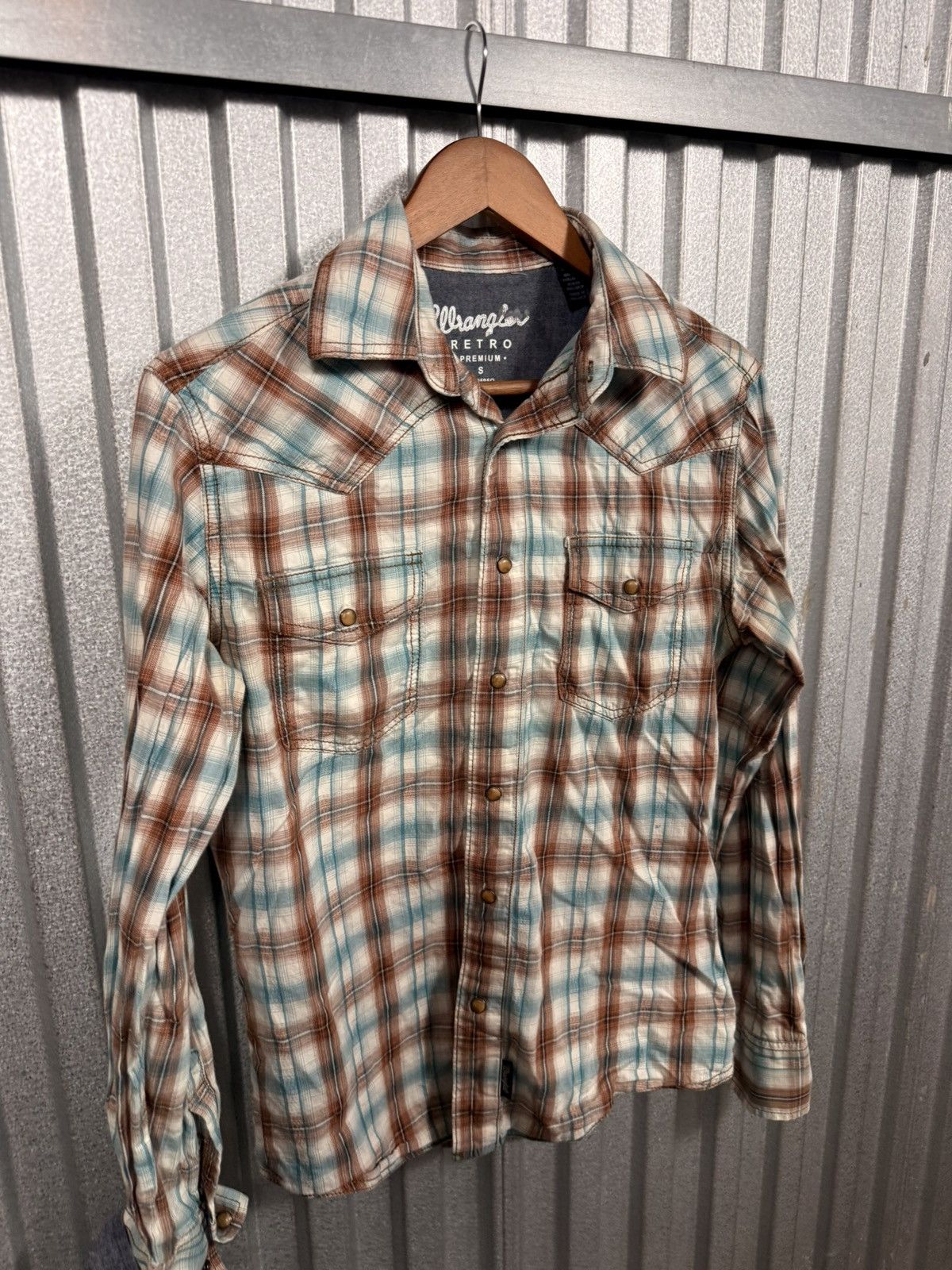 Wrangler Wrangler Pearl Snap Western Retro Button Up Shirt Size US S / EU 44-46 / 1 - 6 Thumbnail
