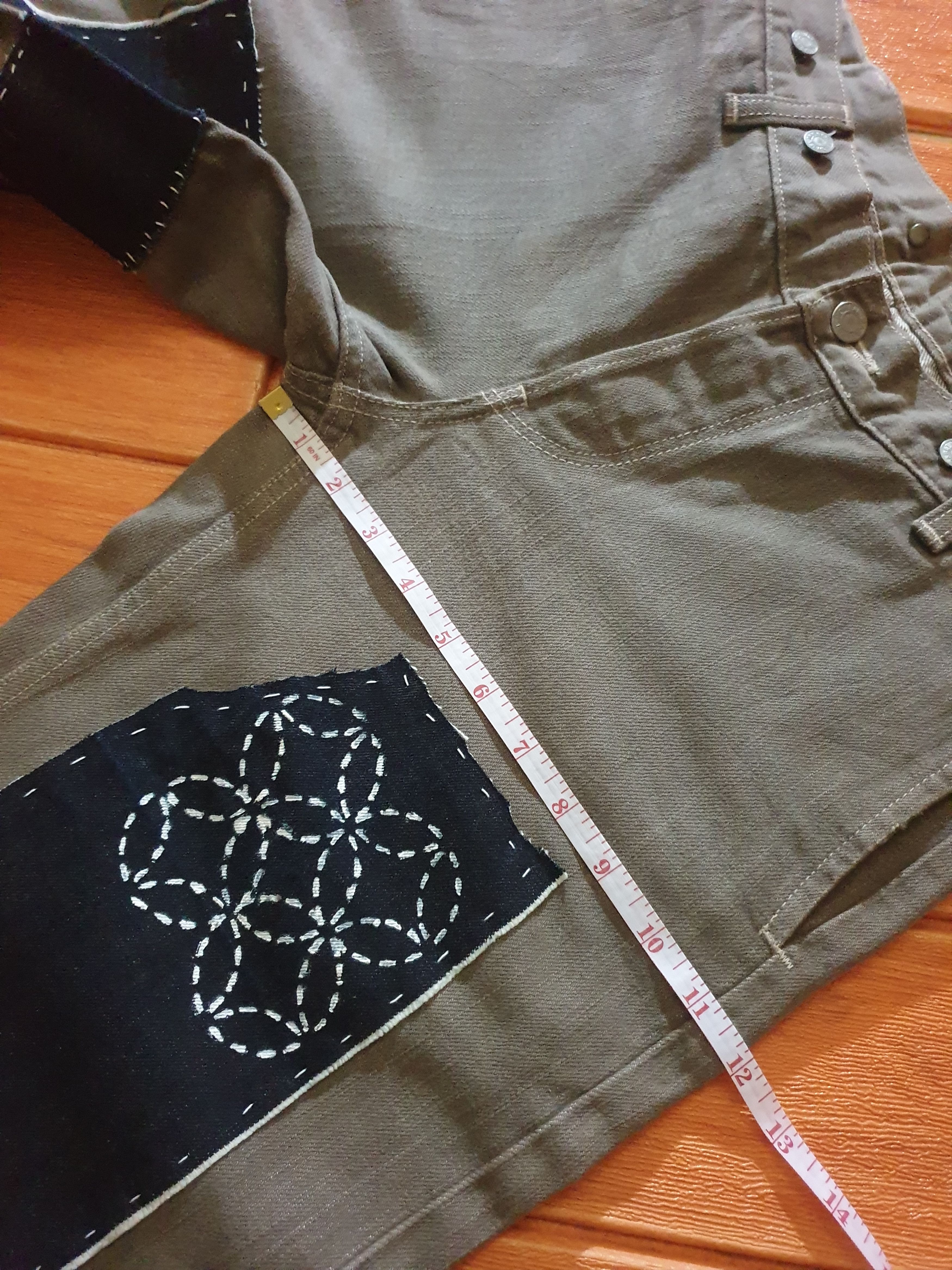 Margaret Howell Margaret Howell x Edwin selvedge custom shashiko pant Size US 31 - 8 Thumbnail
