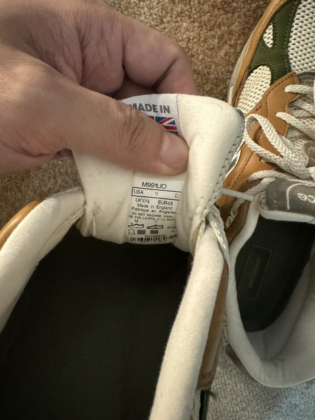 New Balance New Balance x ALD M991 (Made in UK) Size US 11 / EU 44 - 4 Thumbnail