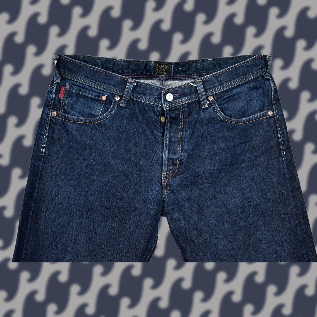 Paul Smith PAUL SMITH PSJ Standard Selvedge Jeans Shirt? No, Jeans. W34 L32, Blue, 100% COTTON, Regular Size, Men, Straight, Vintage? No. Size US 34 / EU 50 - 1 Thumbnail