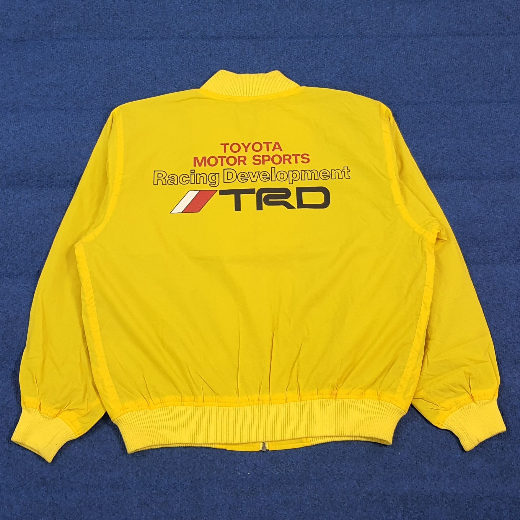 Japanese Brand Vintage Rare Toyota TRD Motorsports JDM Jacket C300N1 Size US L / EU 52-54 / 3 - 1 Thumbnail