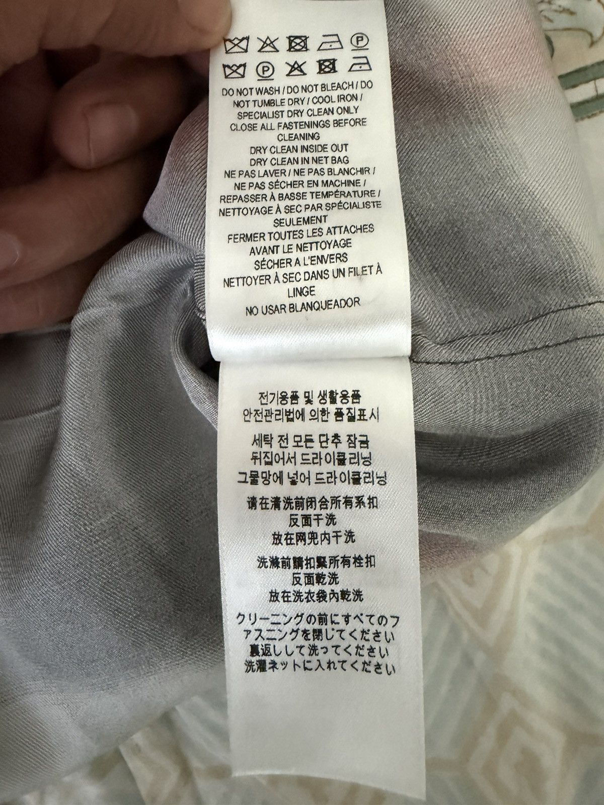 Burberry Burberry Silk Shirt Size US S / EU 44-46 / 1 - 7 Thumbnail