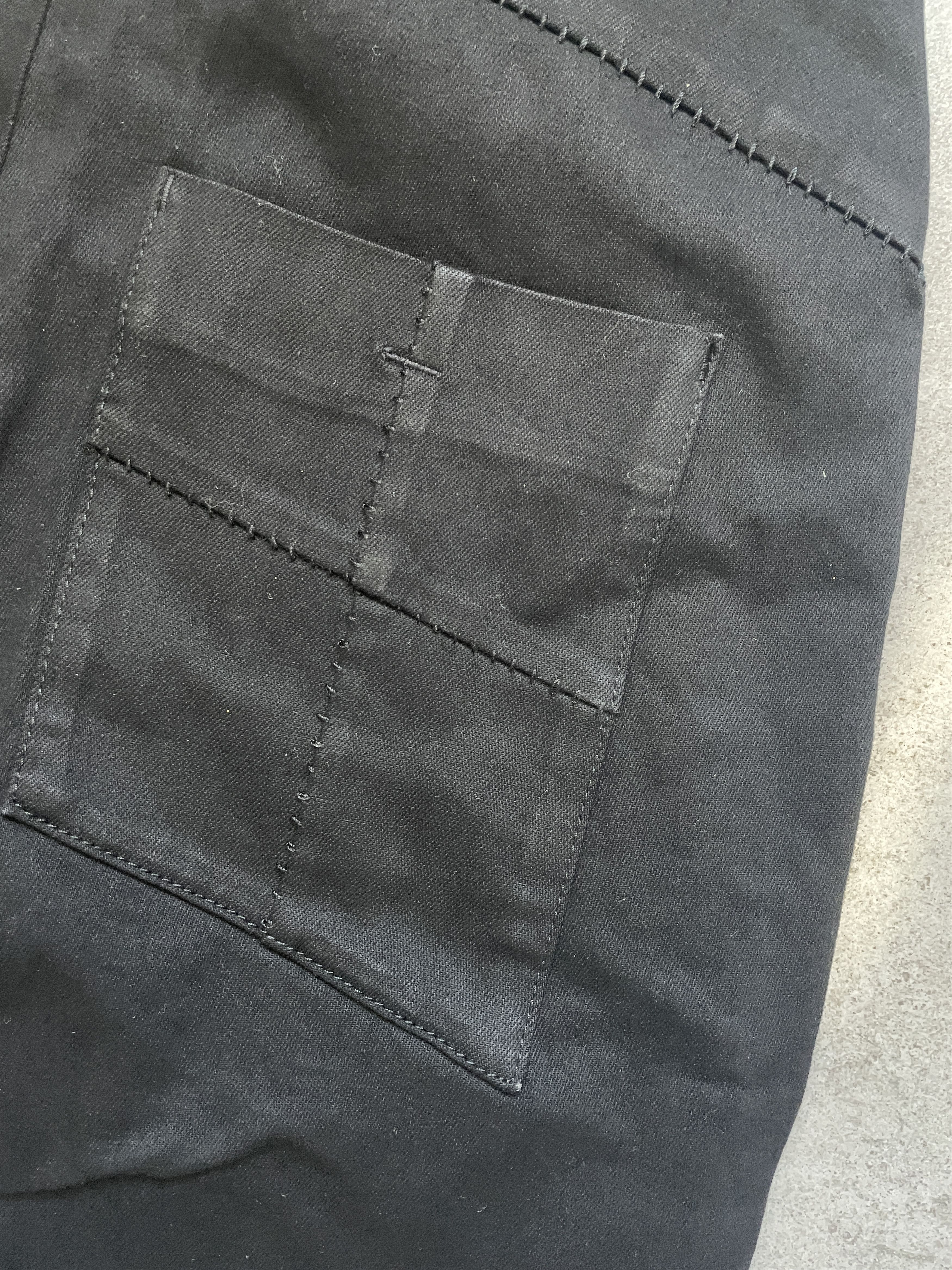 Thom Krom THOM KROM STITCH DROPPED CROTCH RICK OWENS TYPE PANTS Size US 31 - 4 Thumbnail
