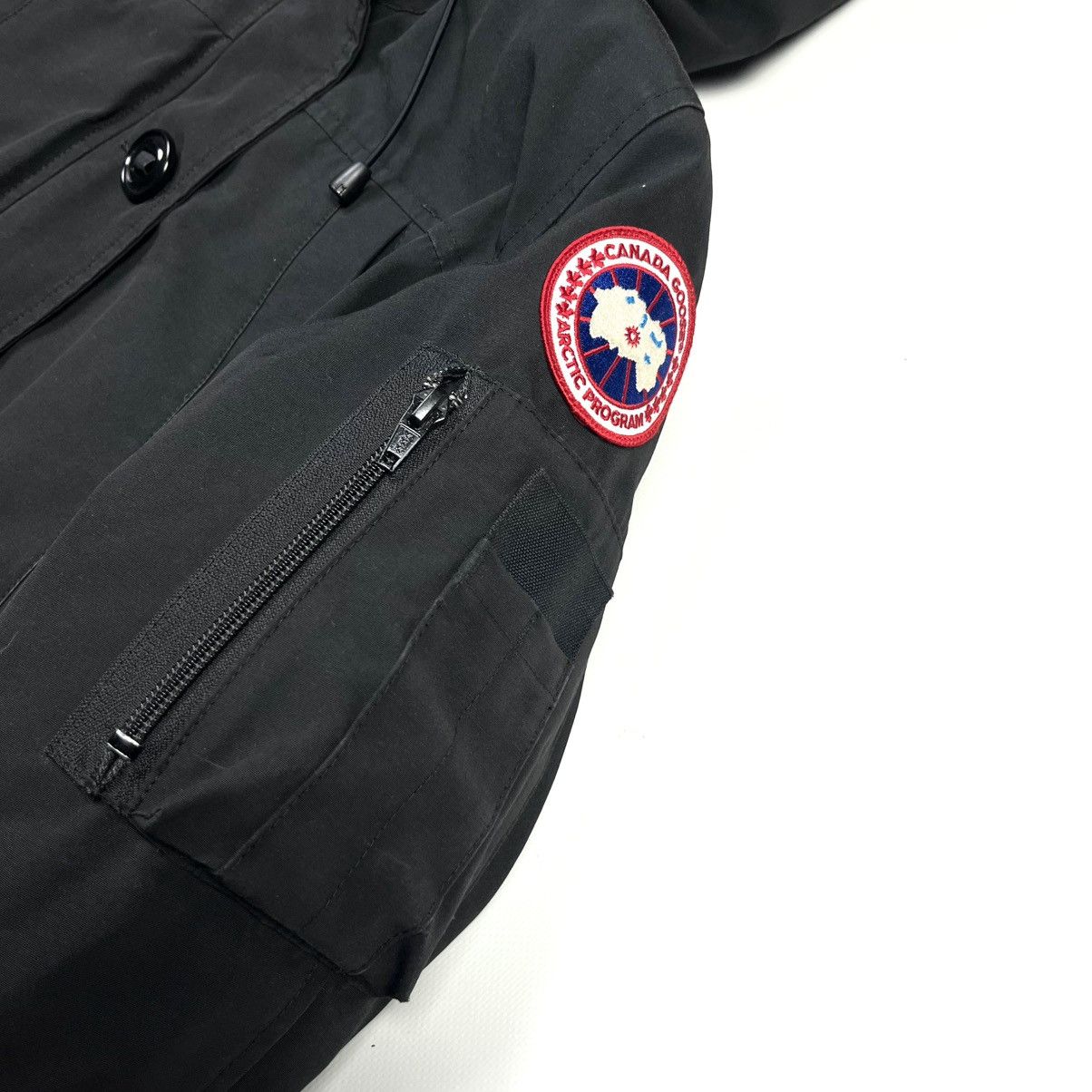 Canada Goose × Vintage Canada Goose Parka Down Jacket Expedition Black Size M / US 6-8 / IT 42-44 - 4 Thumbnail